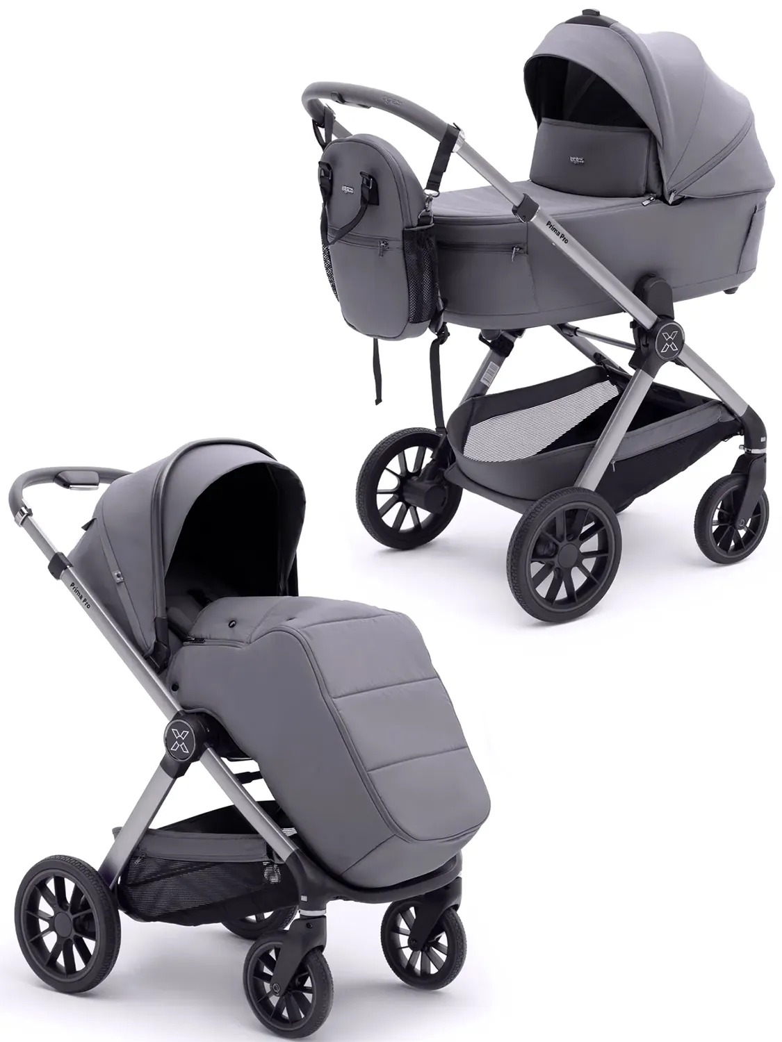 Коляска 2 в 1 AGEX Prima Pro 2026