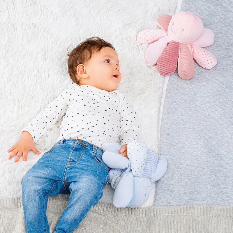 Мягкая игрушка Nattou Soft Toy Activity Octopus Осьминог