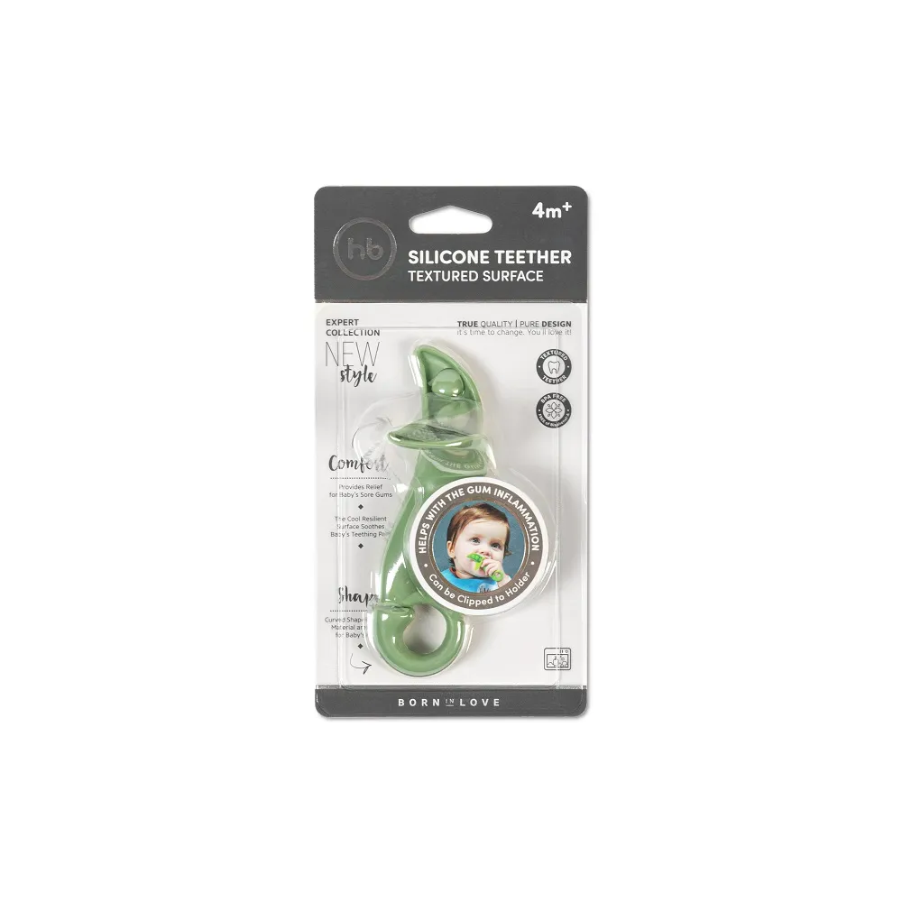 Прорезыватель Happy Baby силиконовый «Горошек»