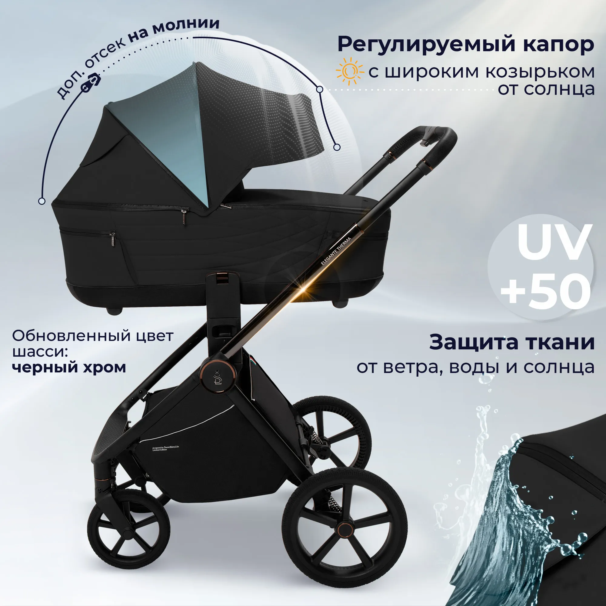 Коляска 2 в 1 SBL / Sweet Baby Elegante Therma