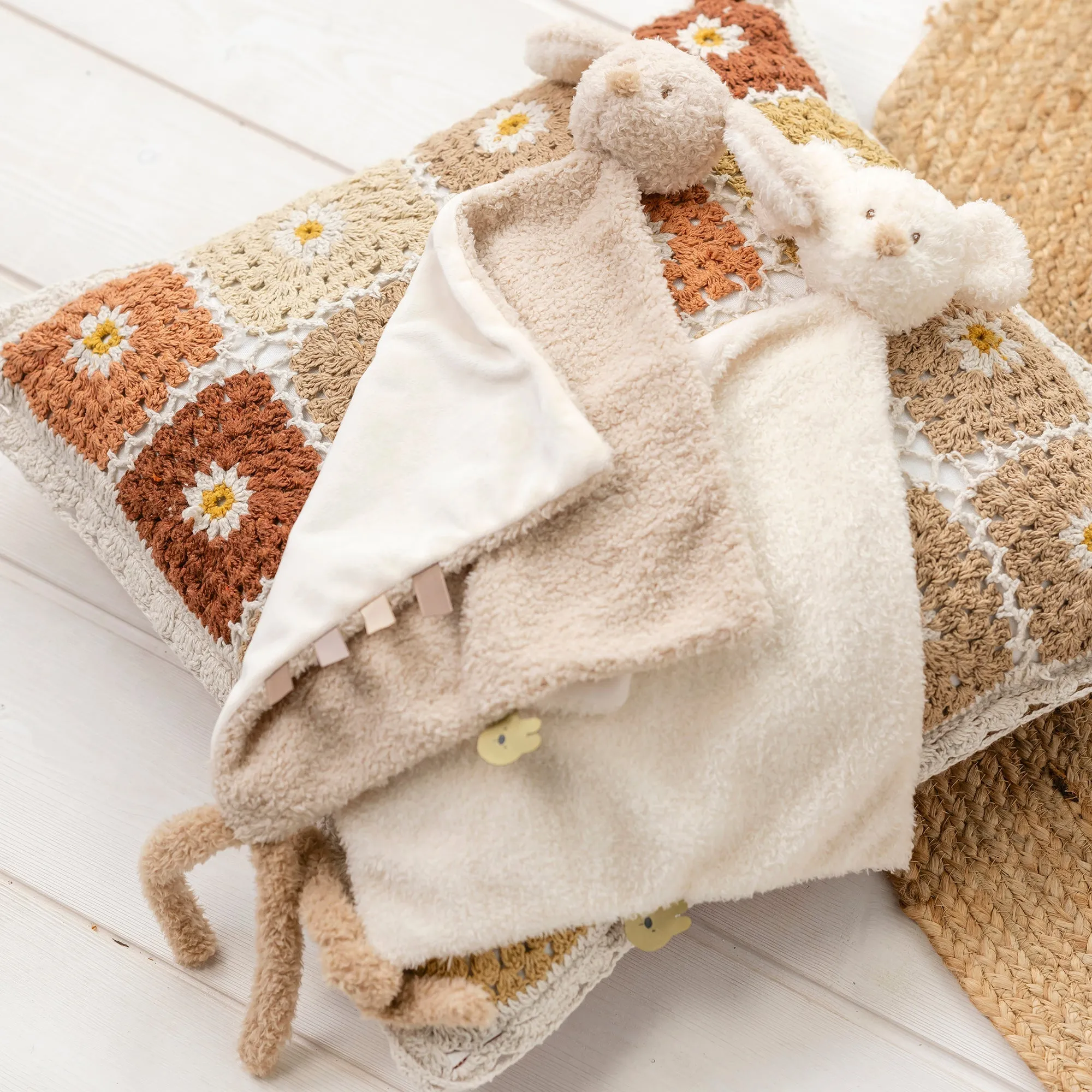 Игрушка мягкая Nattou Doudou TEDDY Мышка 856089