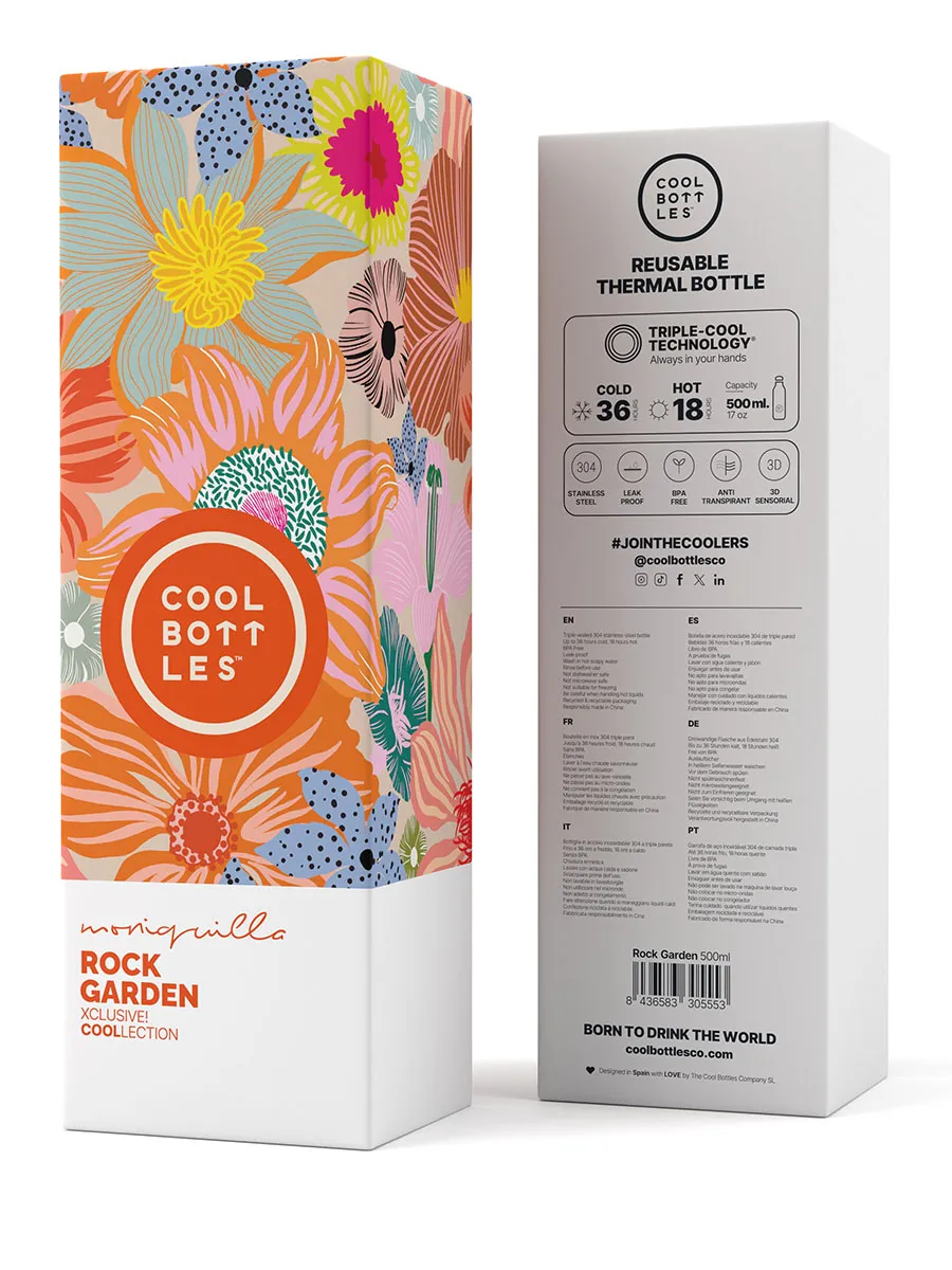 Термос-термобутылка Cool Bottles Moniquilla Rock Garden 500мл CBB50RGD. Изображение 4