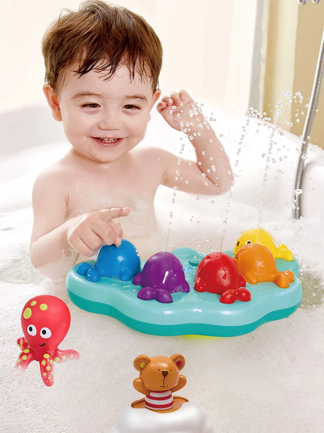 Игрушка для купания HAPE «Водный мир» Весёлая компания E7330_HP