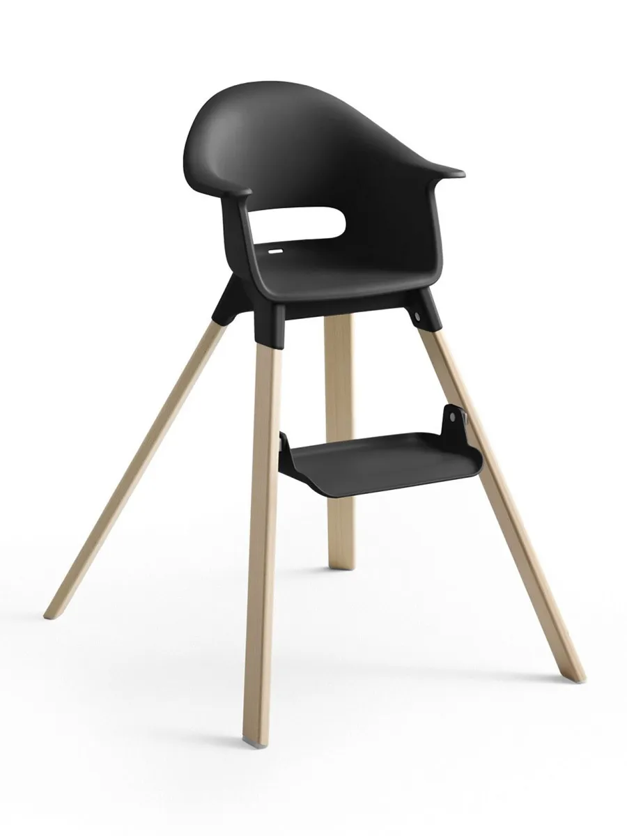 Стульчик Stokke Clikk Black Natural 552007 Витрина
