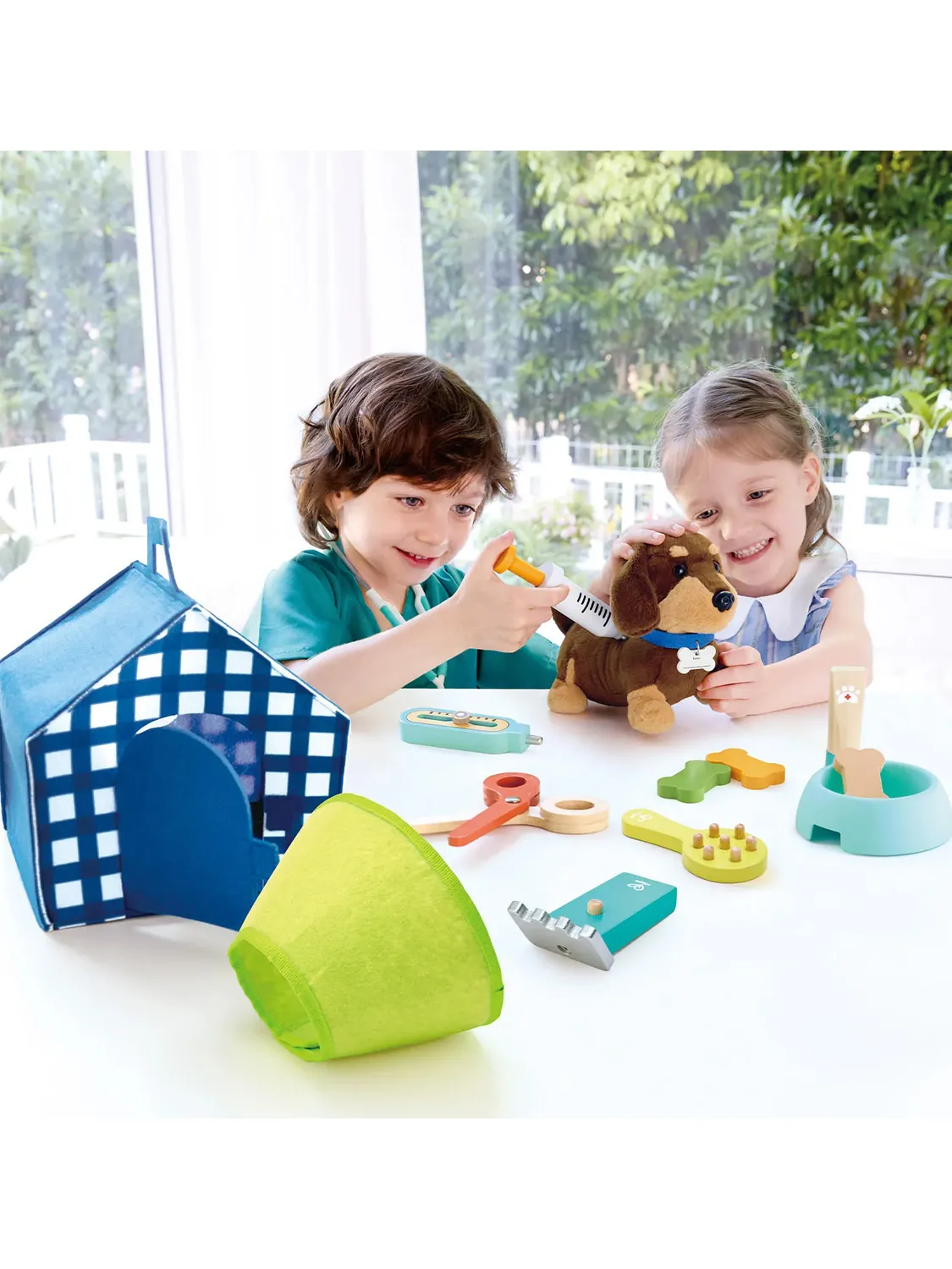 Набор игровой HAPE «Ветеринарная клиника» для щенков E3229_HP