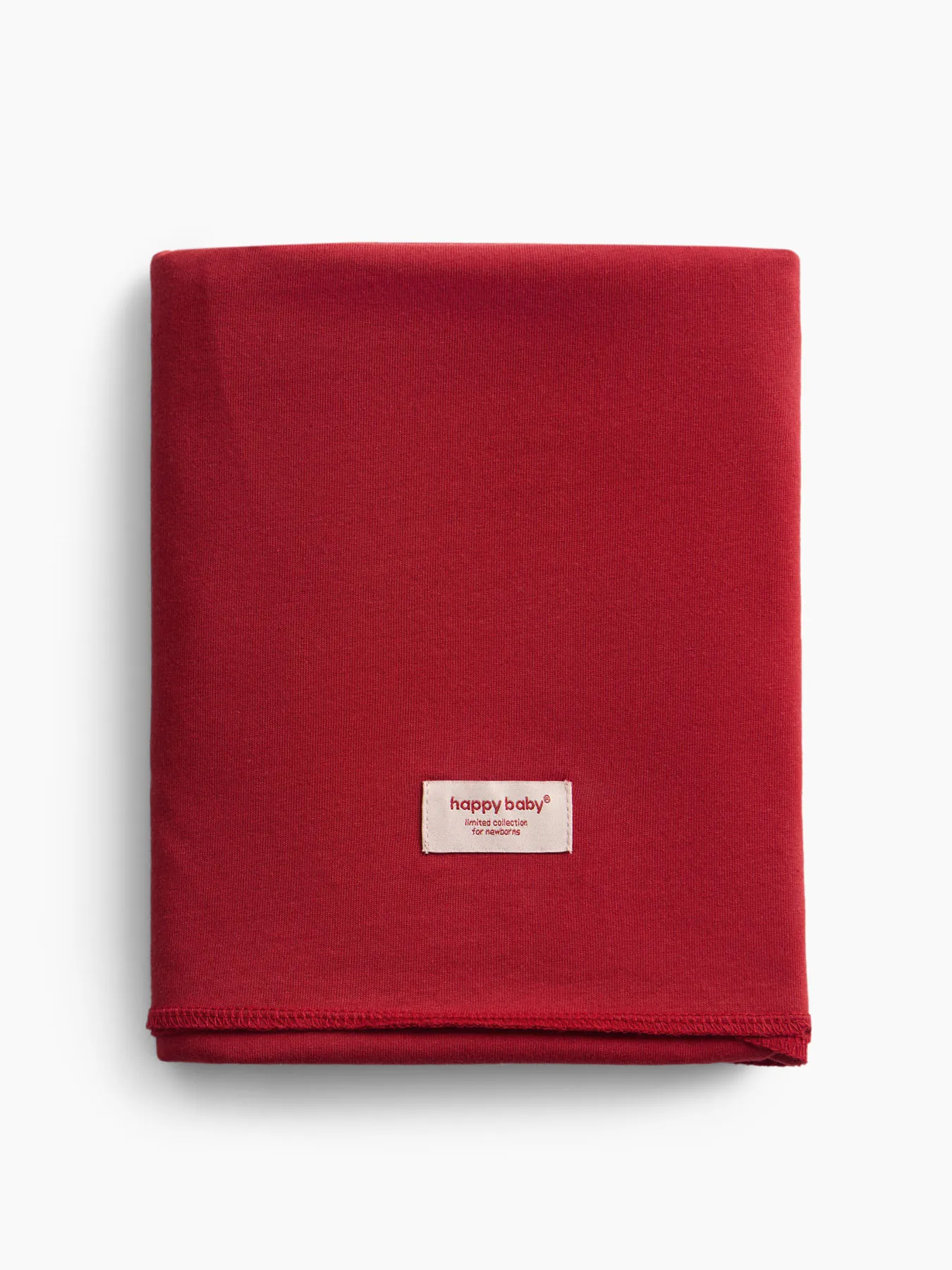 Набор пеленок Happy Baby детских 90x90 см 2 шт. красный (red) 87590. Изображение 3
