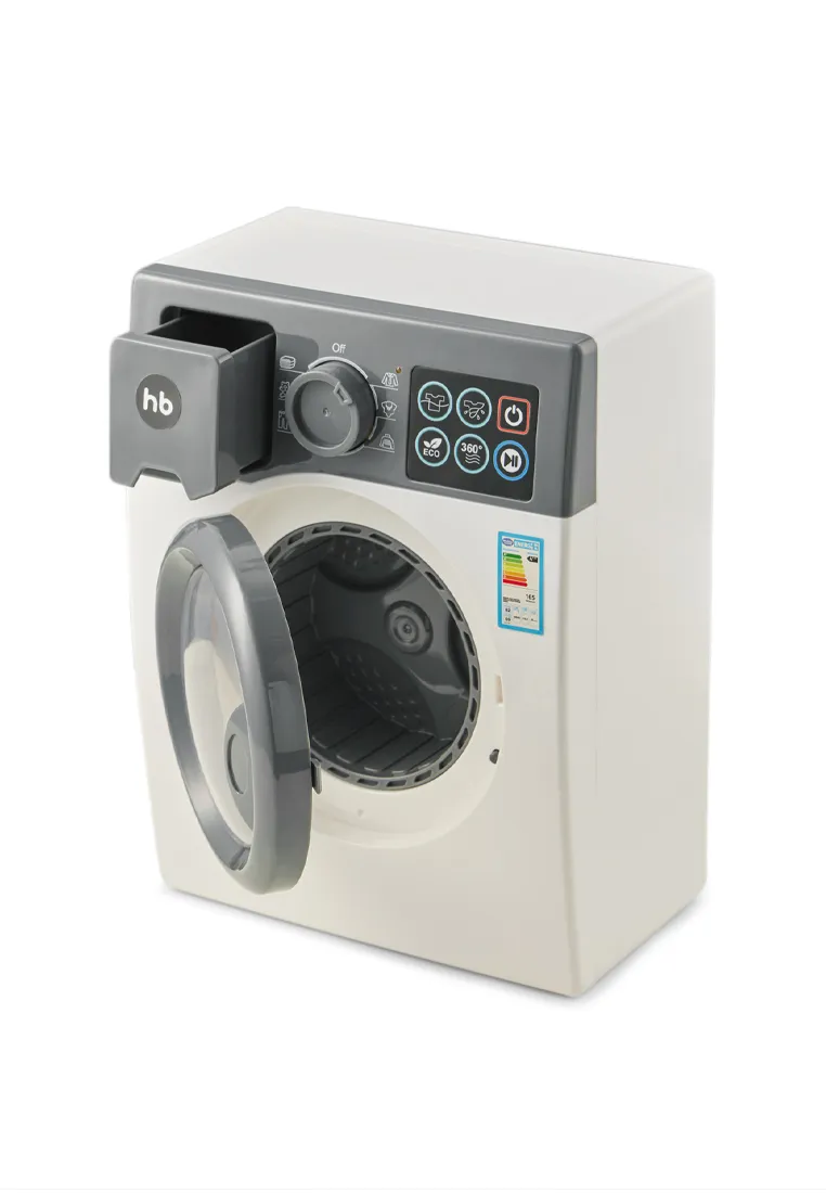 Машина стиральная игрушечная Happy Baby SPIN TIME «СПИН ТАЙМ» белый 331949