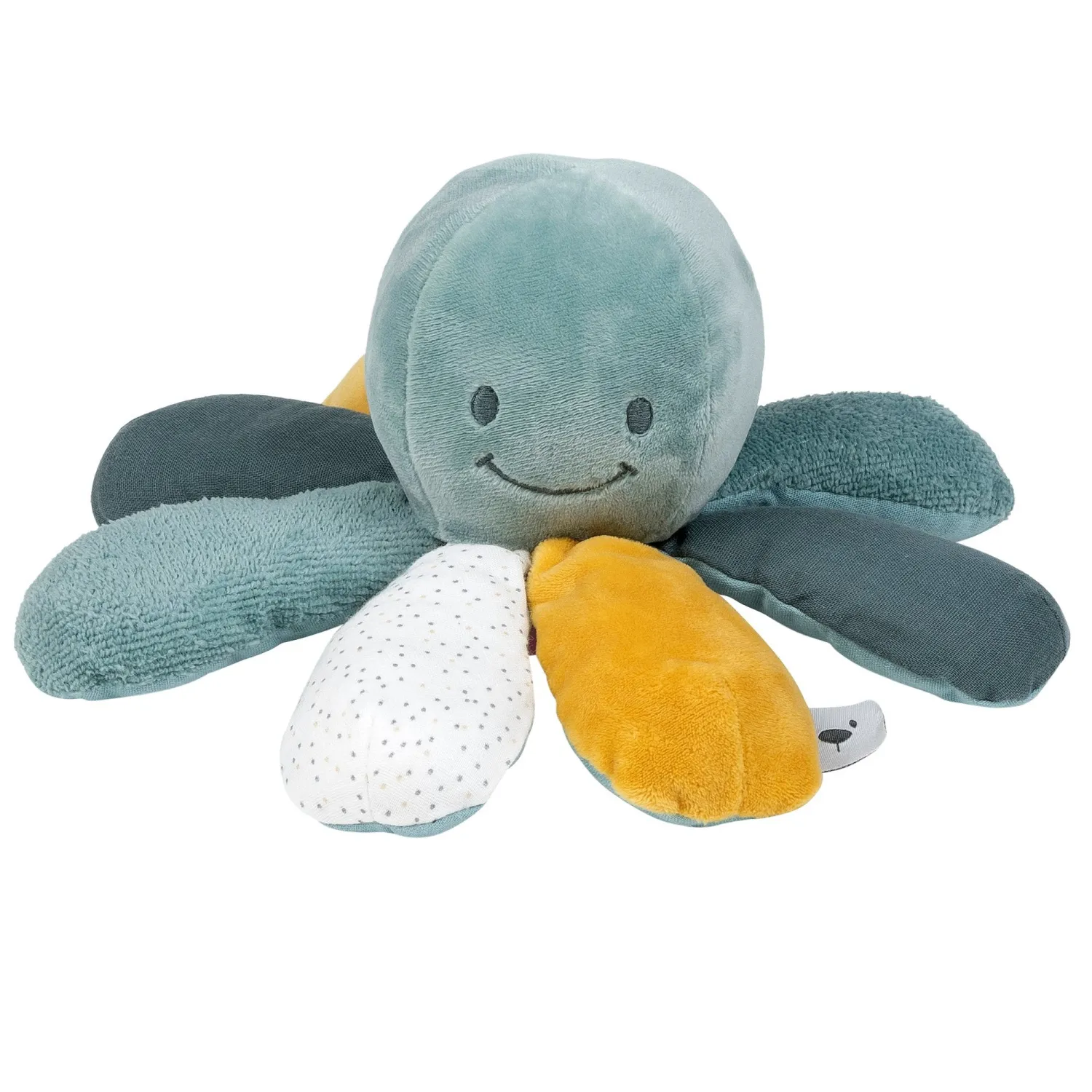 Мягкая игрушка Nattou Soft Toy Octopus Осьминог