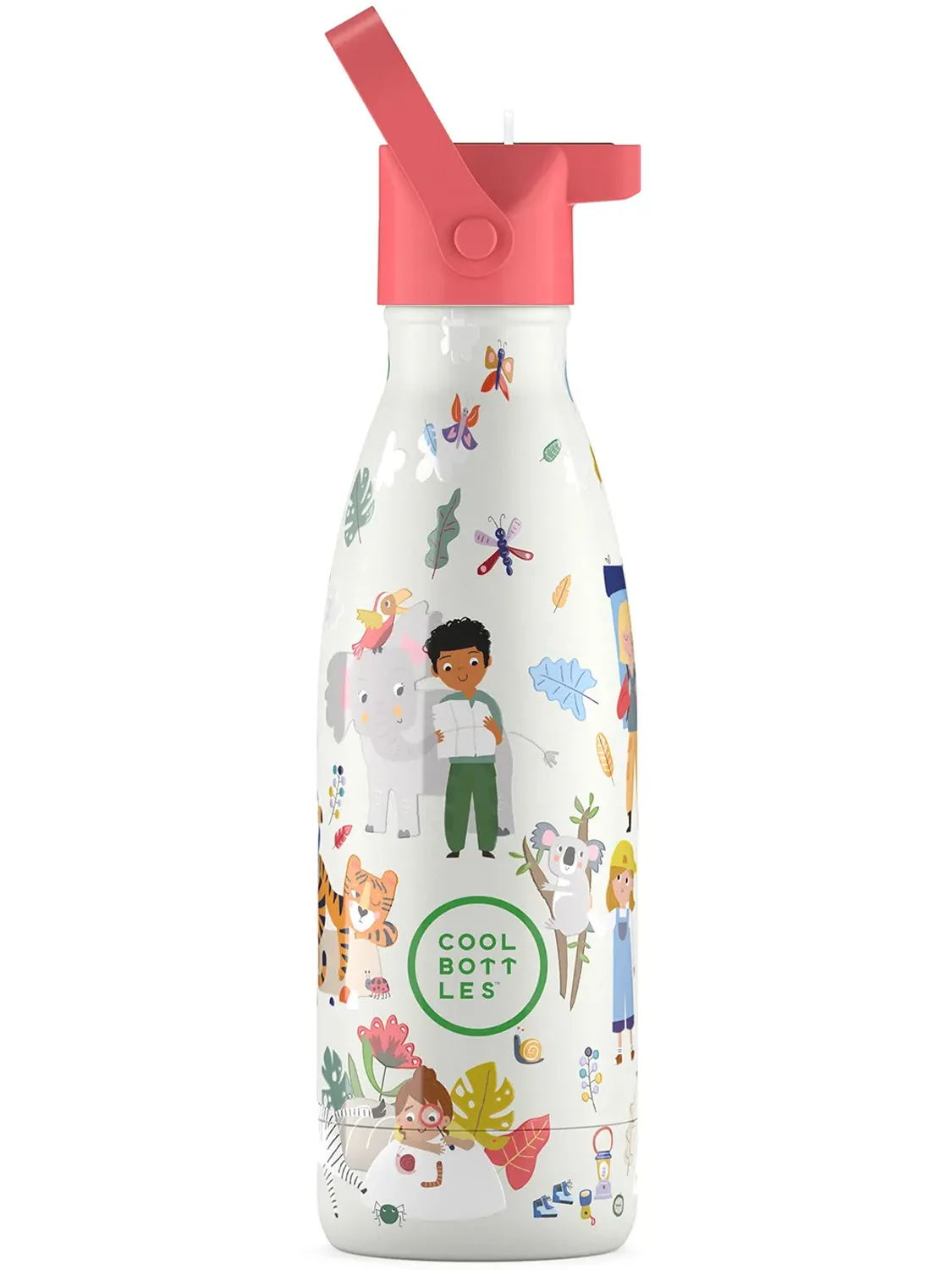 Термос–термобутылка Cool Bottles Kids серия Playland Curious Explorers 350 мл CBBK35CE