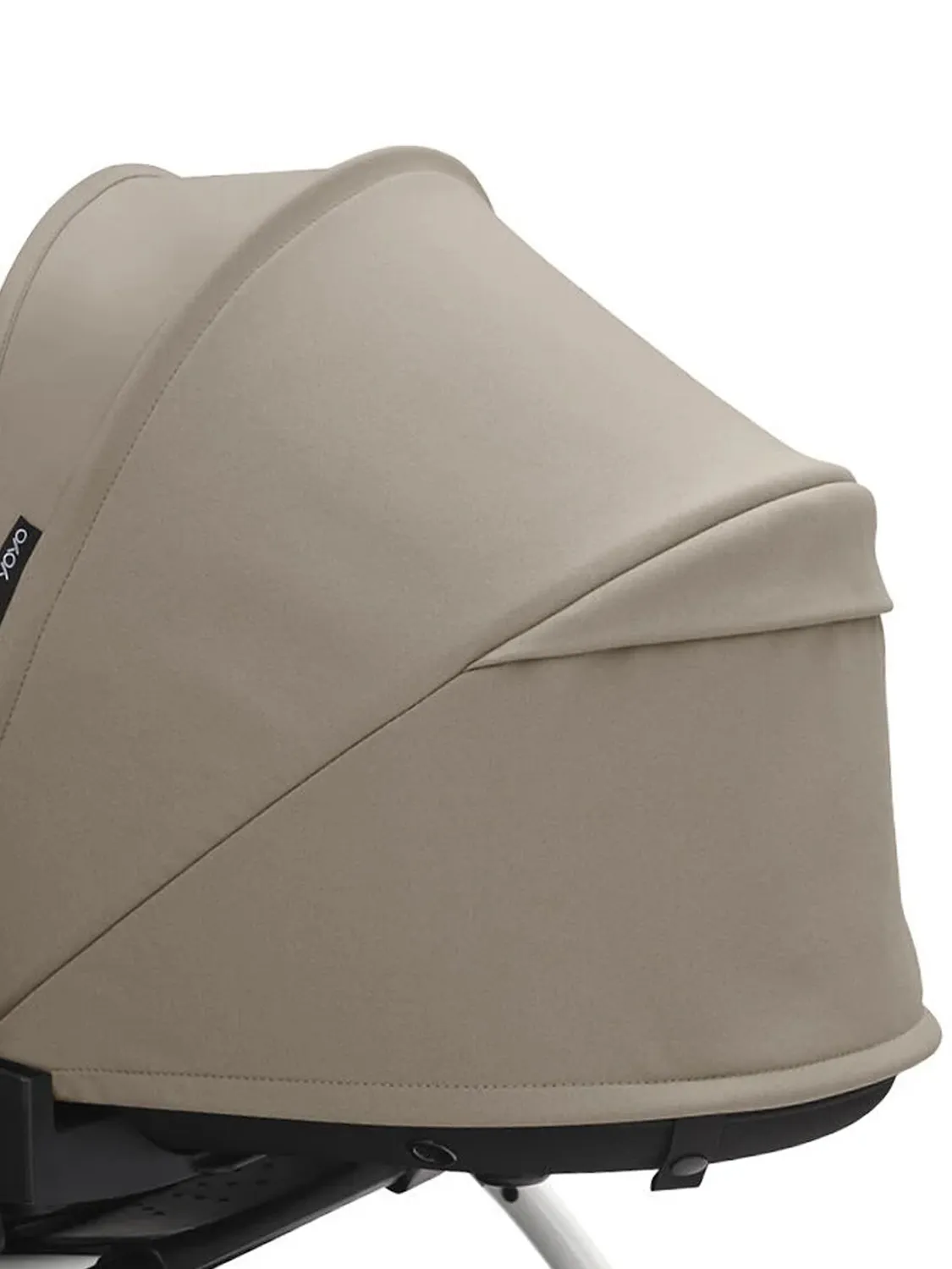 Коляска 2 в 1 Stokke YOYO3 shell, серо-коричневый (taupe), рама черная. Изображение 8