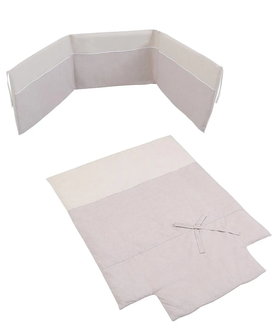 Покрывало + бортики 140х70 Micuna Nature TX-1732