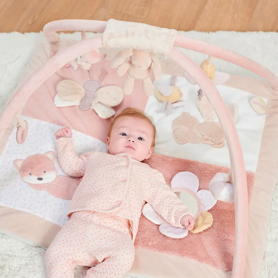 Коврик детский развивающий игровой Nattou Alice & Pomme Лисичка и Кролик 485241