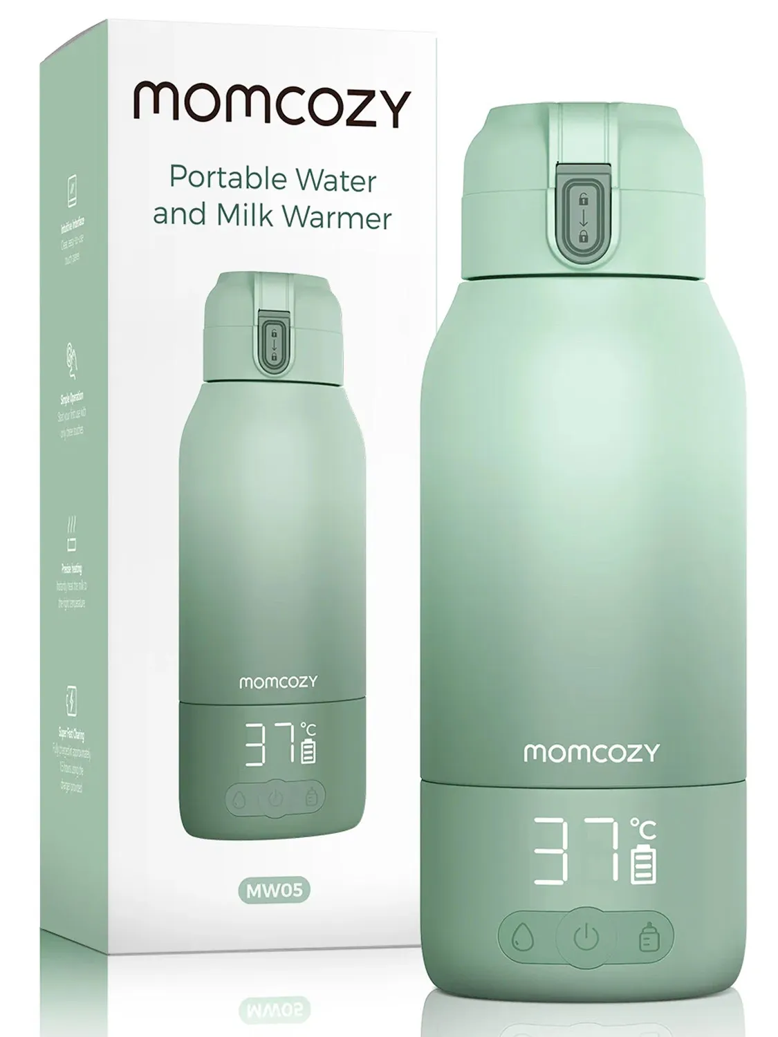 Подогреватель Momcozy портативный для молока и воды MW05