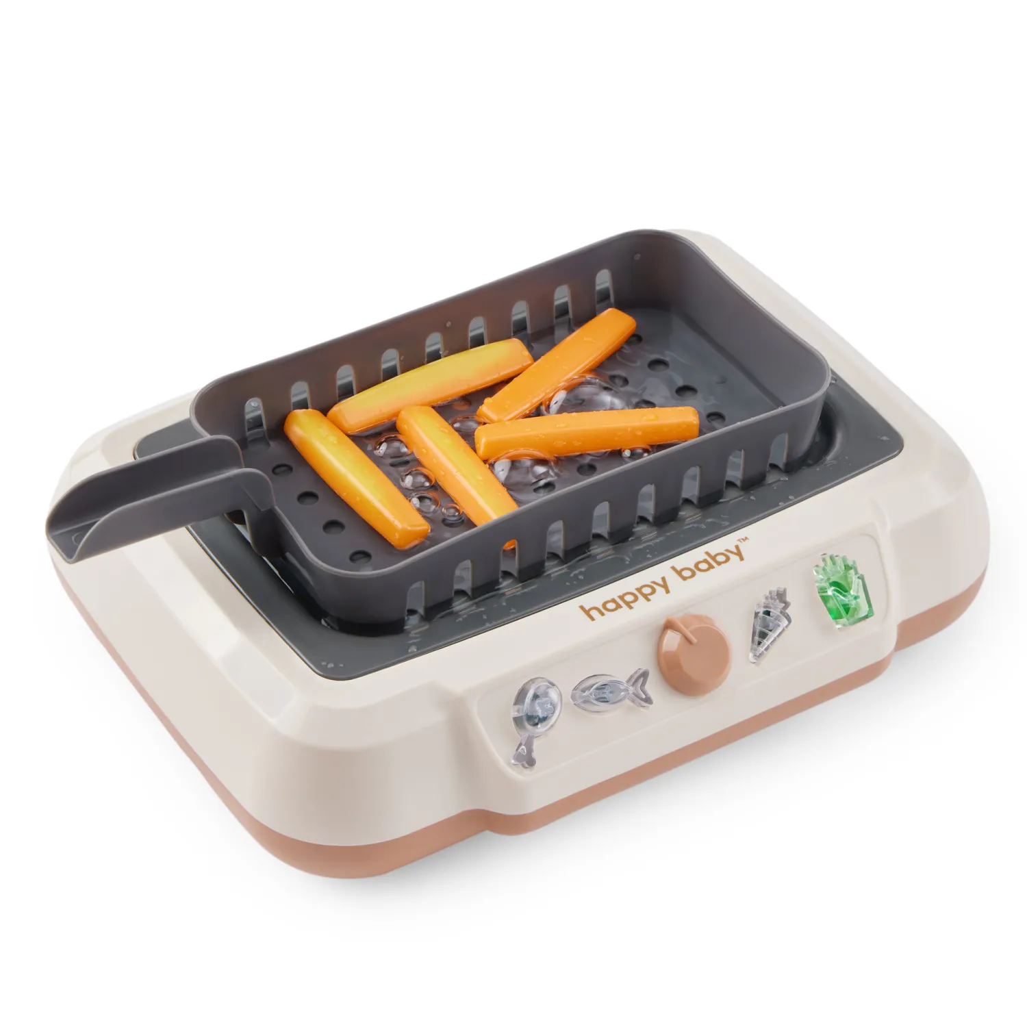 Игрушка-плита Happy Baby Fry Time beige 331927