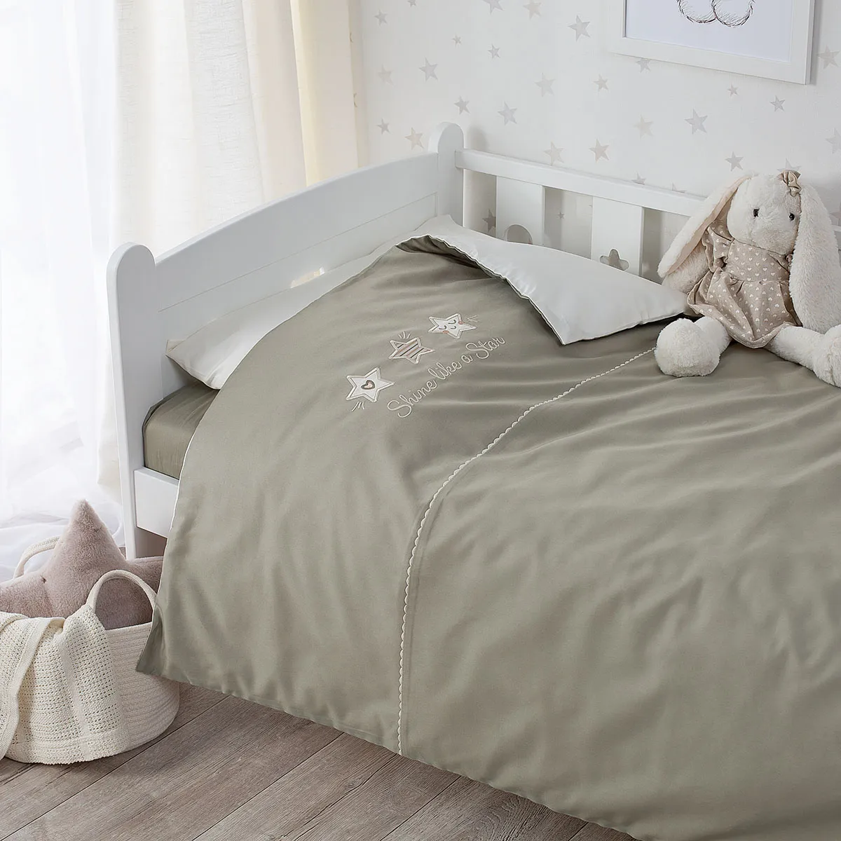 Постельное белье Perina Little Star Оливковый 160х80 см 3 предмета