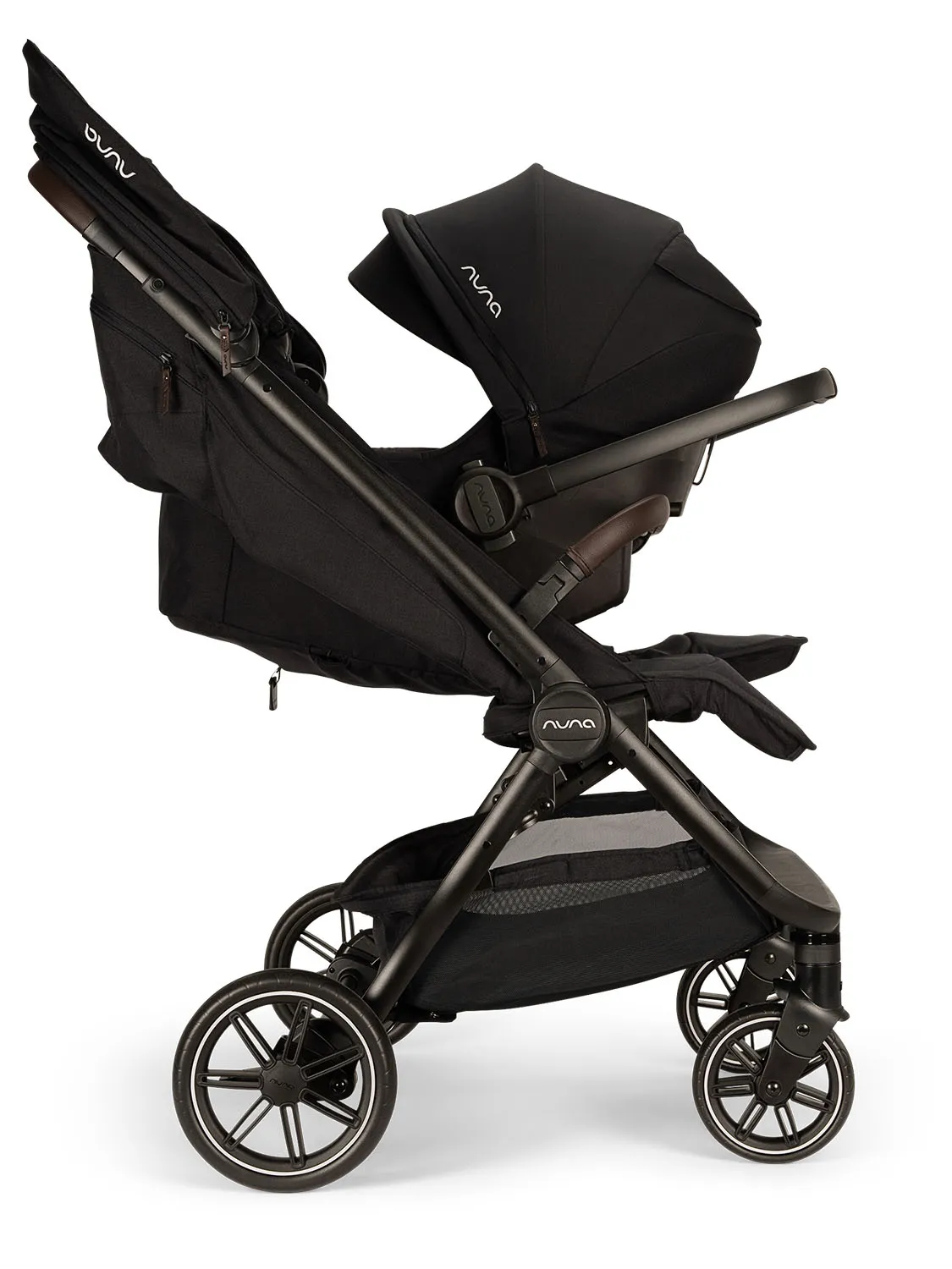 Коляска прогулочная для двойни Nuna TRVL DUBL