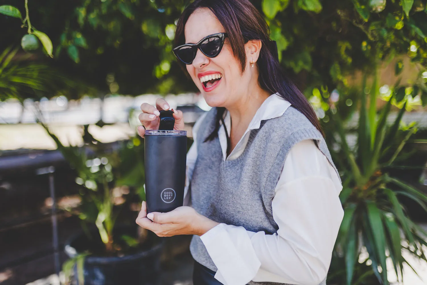 Термокружка Cool Bottles Tumbler Mono Black 330 мл CBT33MOB