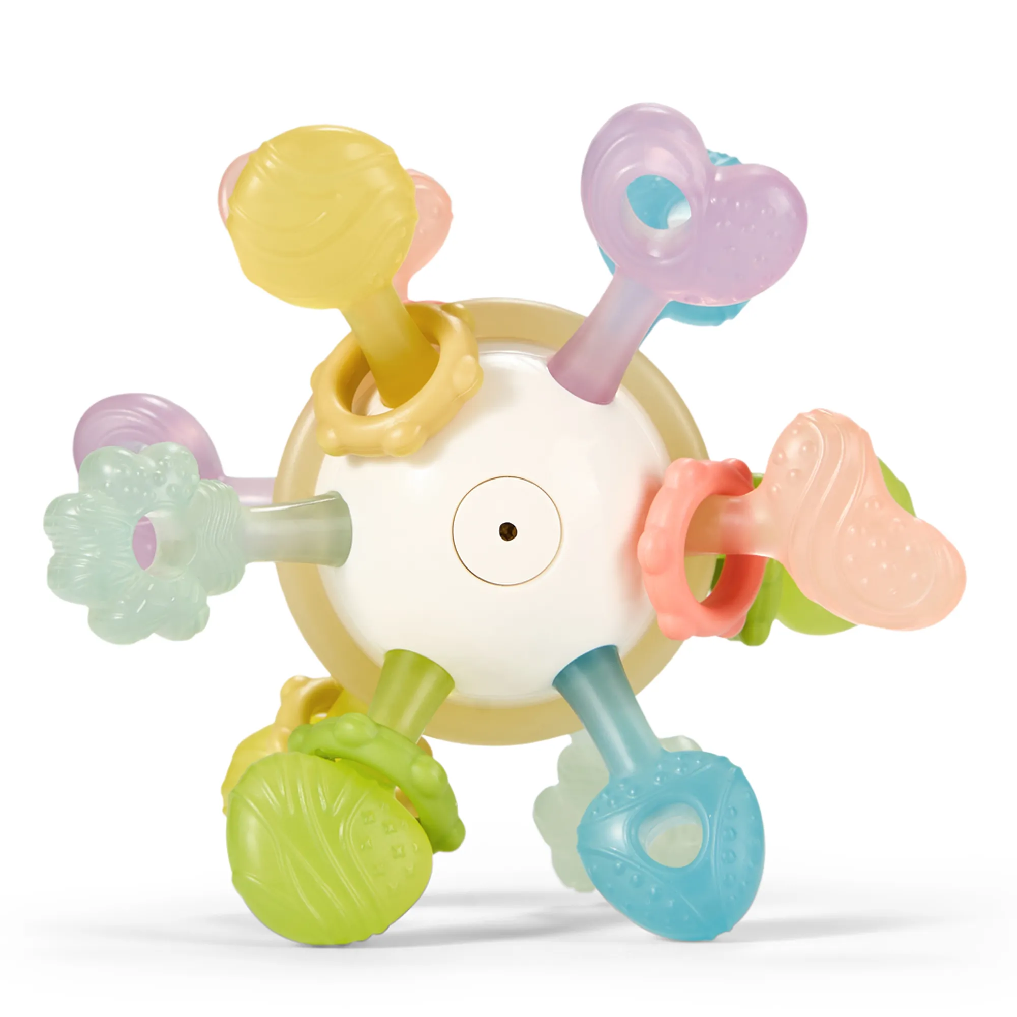 Массажер для дёсен (прорезыватель) Happy Baby colorful 20042