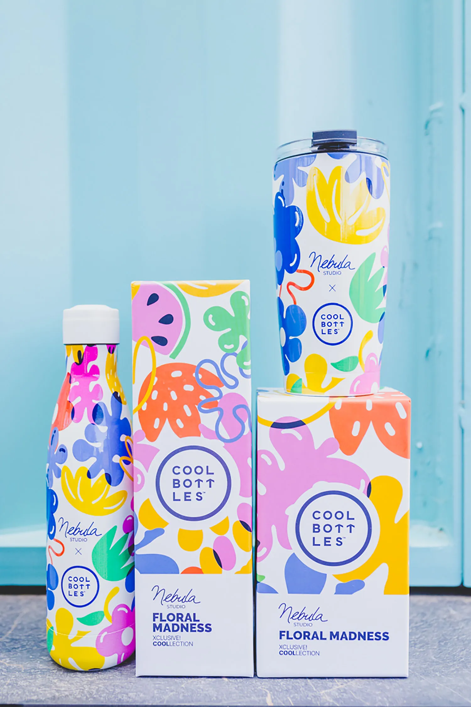 Термокружка Cool Bottles Tumbler Nebula Studio Floral Madness 550 мл CBT55FLM