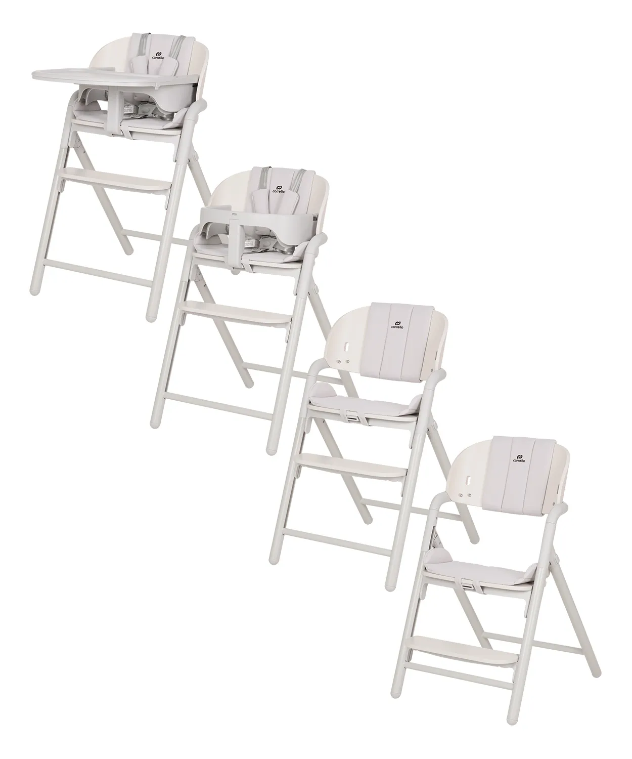 Стульчик для кормления CARRELLO Tenero Серый (Atlantis Grey) CRL-9507. Изображение 2