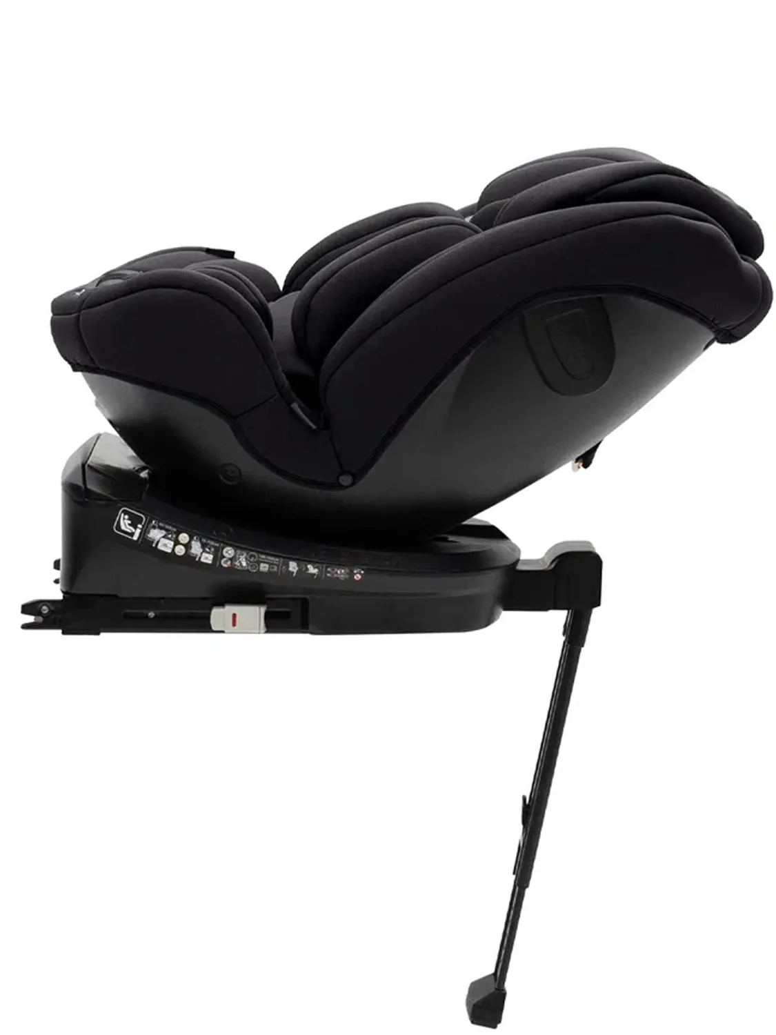 Автокресло 0+/1/2/3 Agex Comfort i-Fix 360 нов, черный (black). Изображение 17