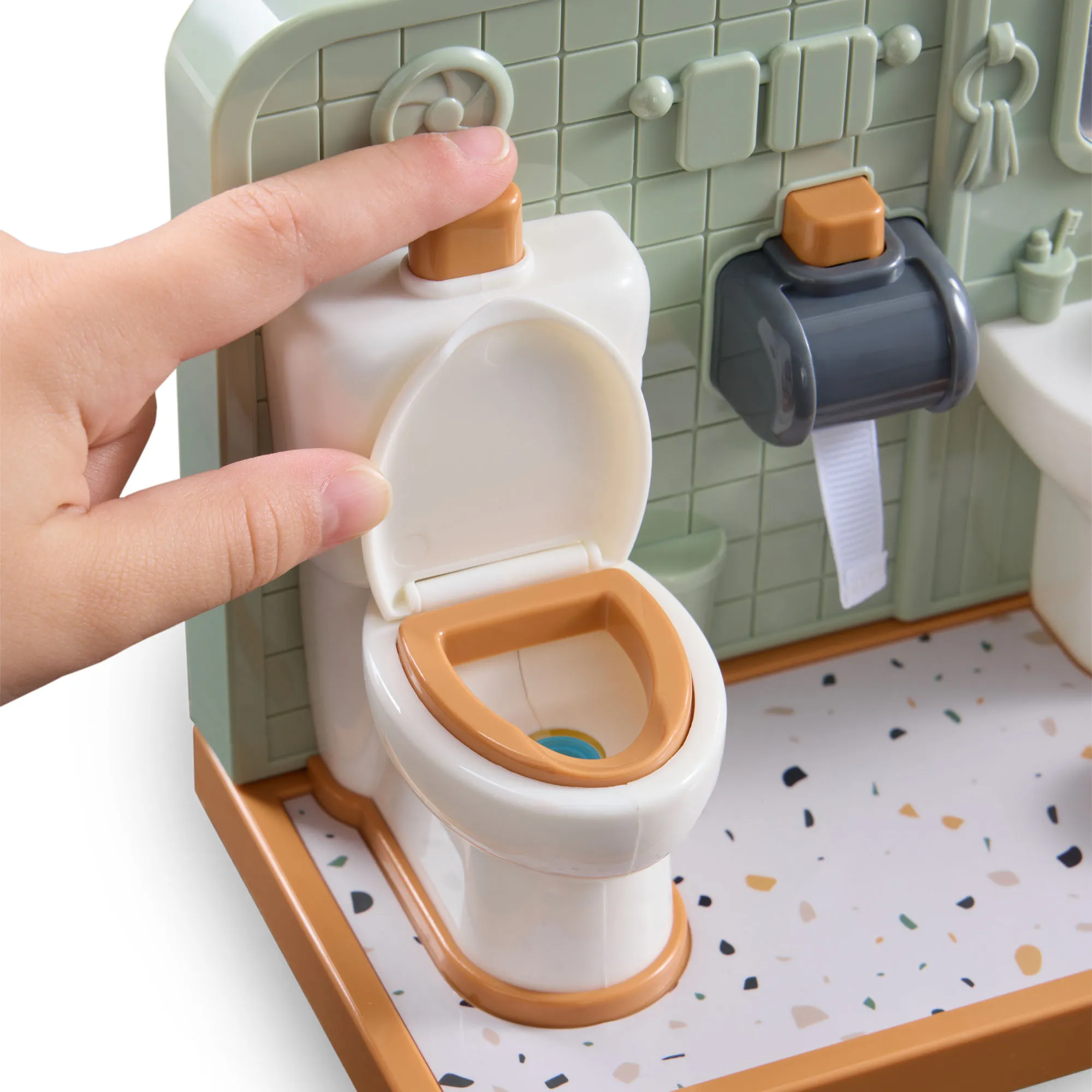 Игрушечный набор Happy Baby ванная Happy Bathroom 331973