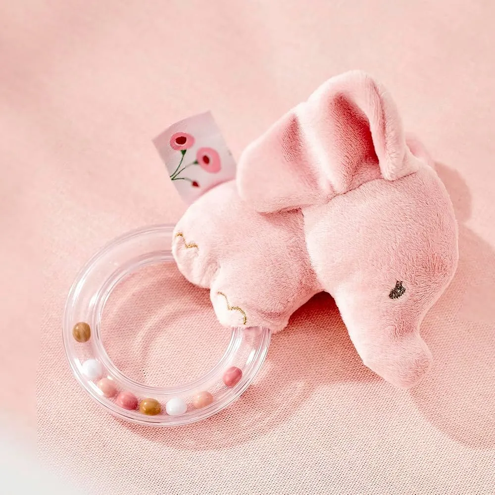 Игрушка мягкая Nattou Rattle FANFAN Слоник pink 759229