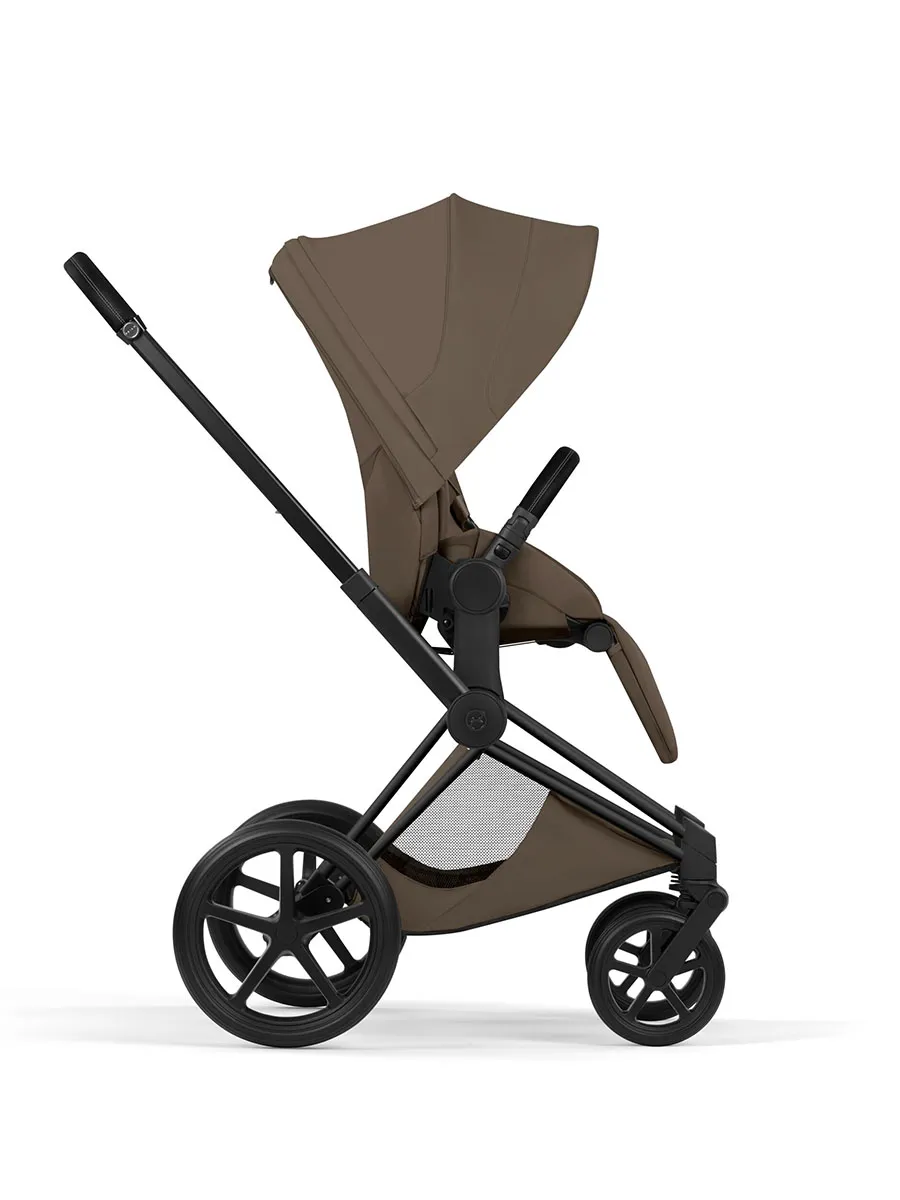 Коляска 2 в 1 Cybex Priam (5) Style шасси Matt Black