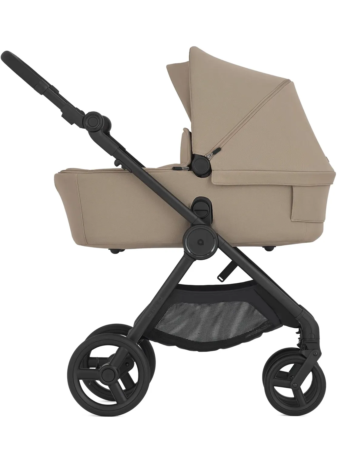 Коляска 2 в 1 ANEX iQ Basic кремовый Honey (IQ-24) + багги, с рождения до 22 кг. Изображение 12