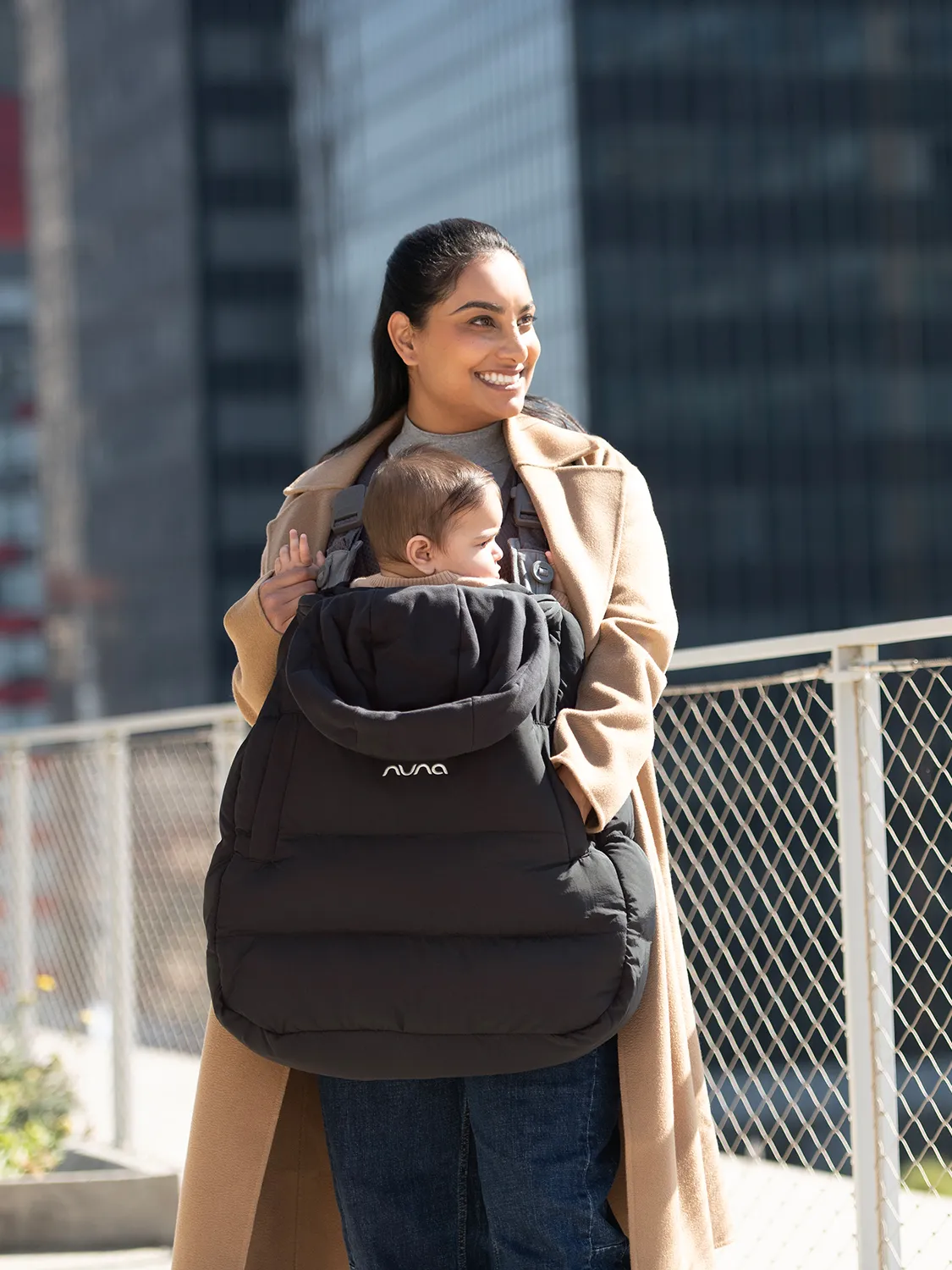 Накидка на рюкзак переноску Nuna CUDL winter cover CW00000CVR
