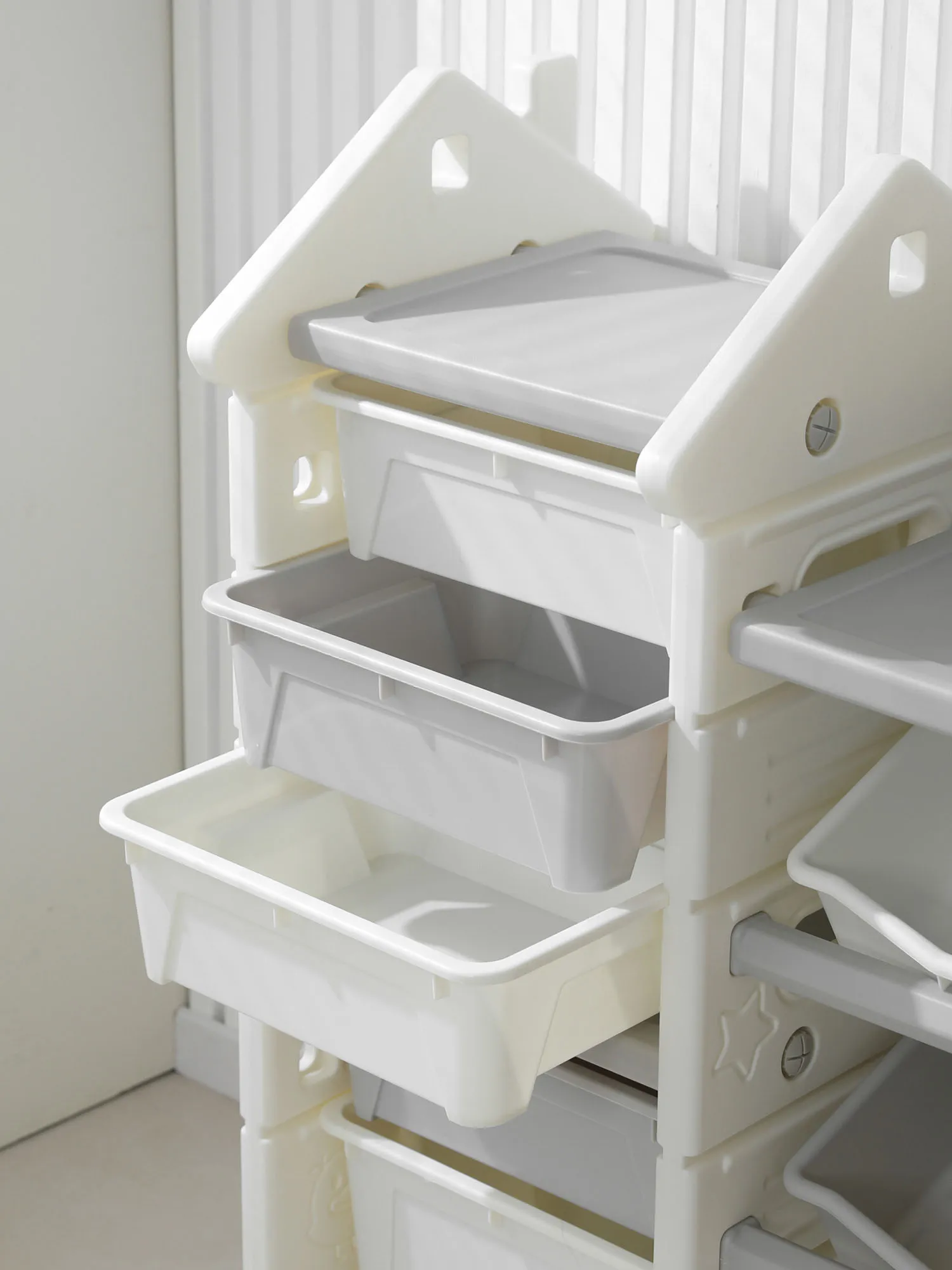 Стеллаж UNIX Kids для игрушек и книг