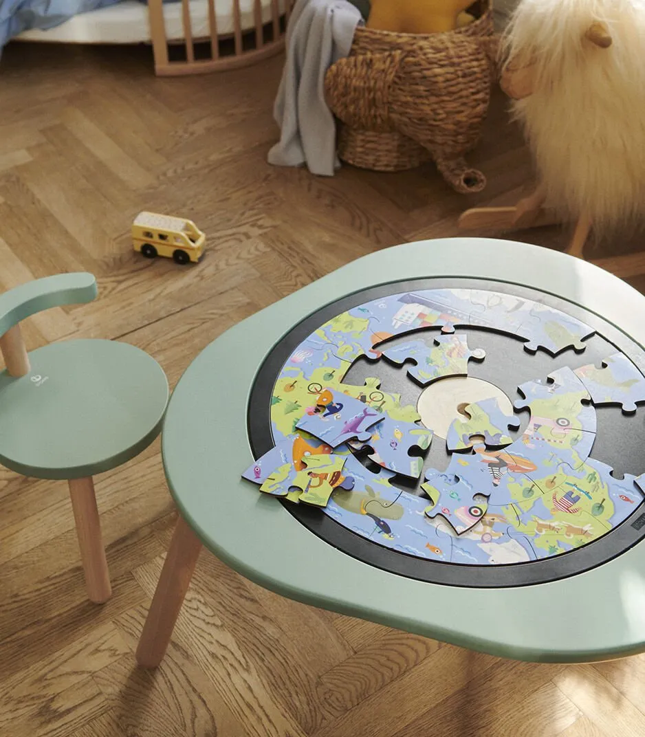 Пазлы Stokke MuTable Puzzle Around the World деревянные 627401