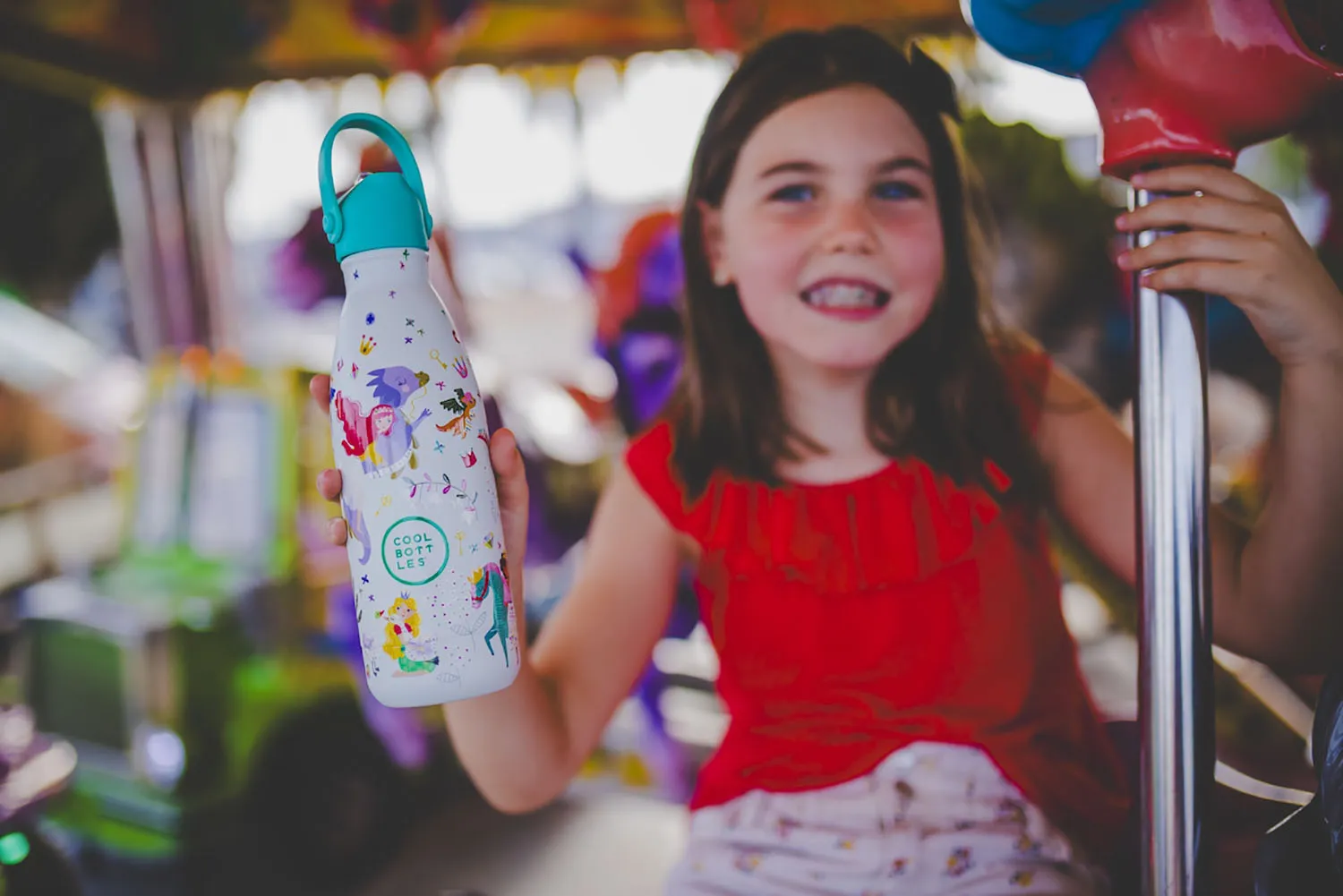 Термос–термобутылка Cool Bottles Kids серия Fantasy Princess Kingdom 350 мл