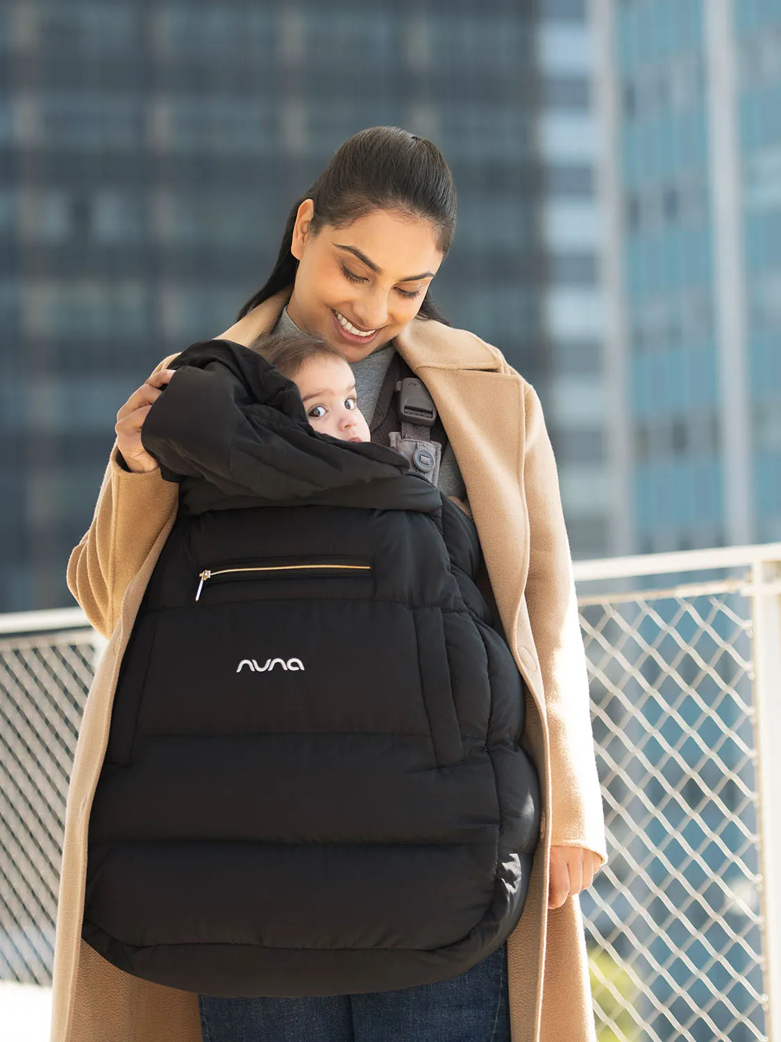Накидка на рюкзак переноску Nuna CUDL winter cover CW00000CVR