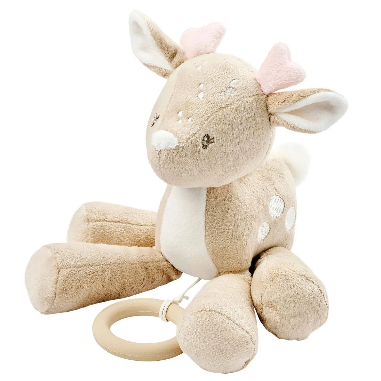Игрушка мягкая Nattou Musical Soft toy FANFAN Оленёнок музыкальная 759168