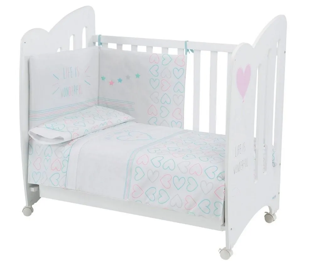 Бортики и покрывало 120х60 Micuna Wonderful TX-1650