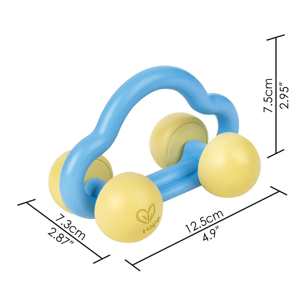 Машинка Hape «Погремушка-Роллер»