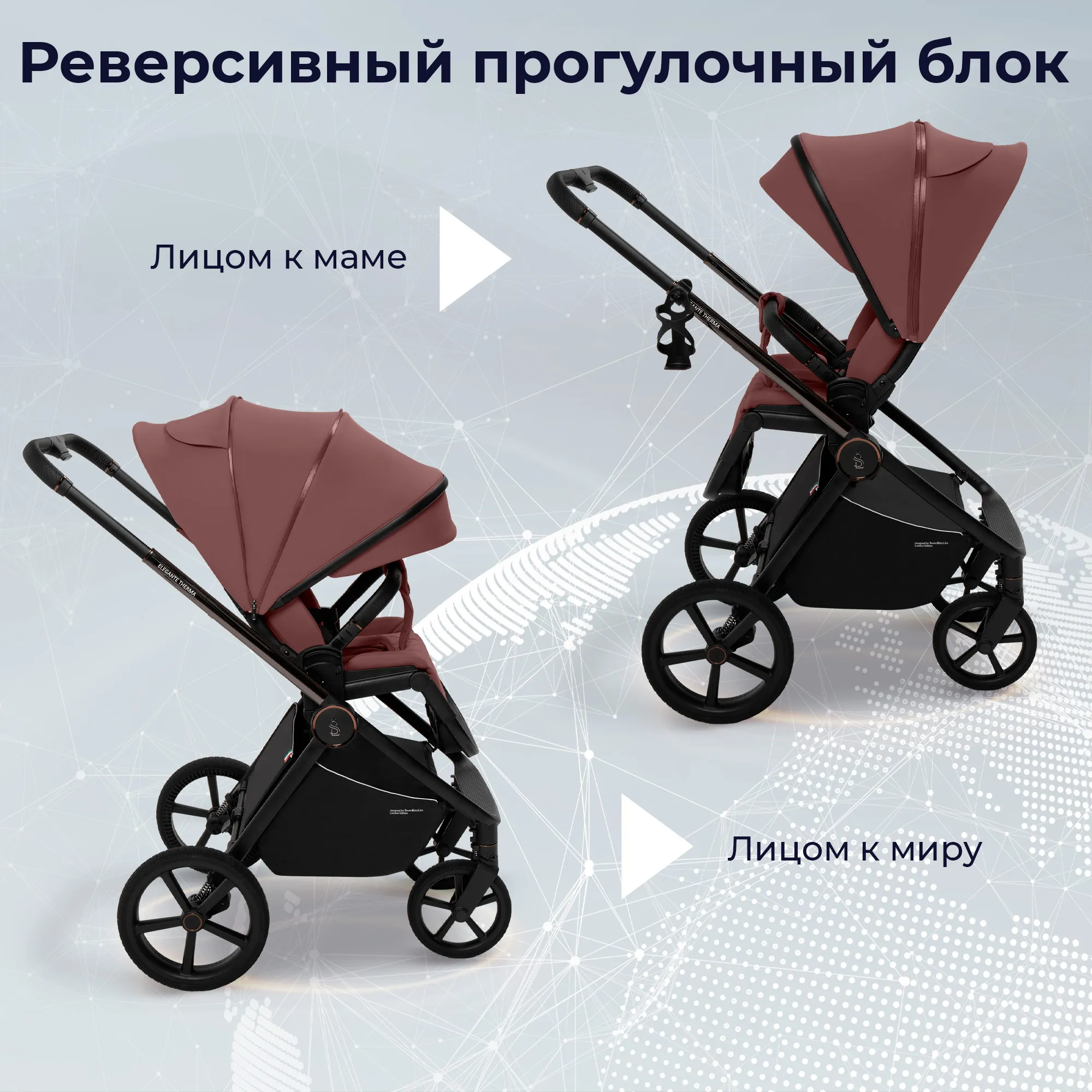 Коляска 2 в 1 SBL / Sweet Baby Elegante Therma