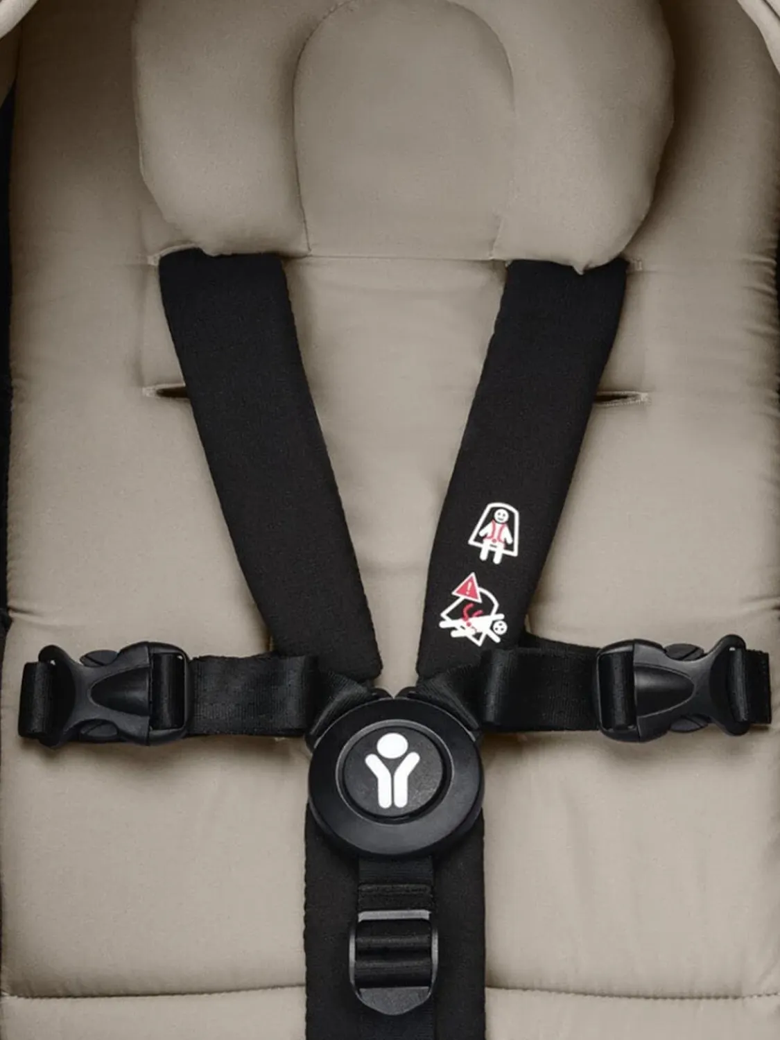 Коляска 2 в 1 Stokke YOYO3, серо-коричневый (taupe), рама черная, люлька мягкая. Изображение 18