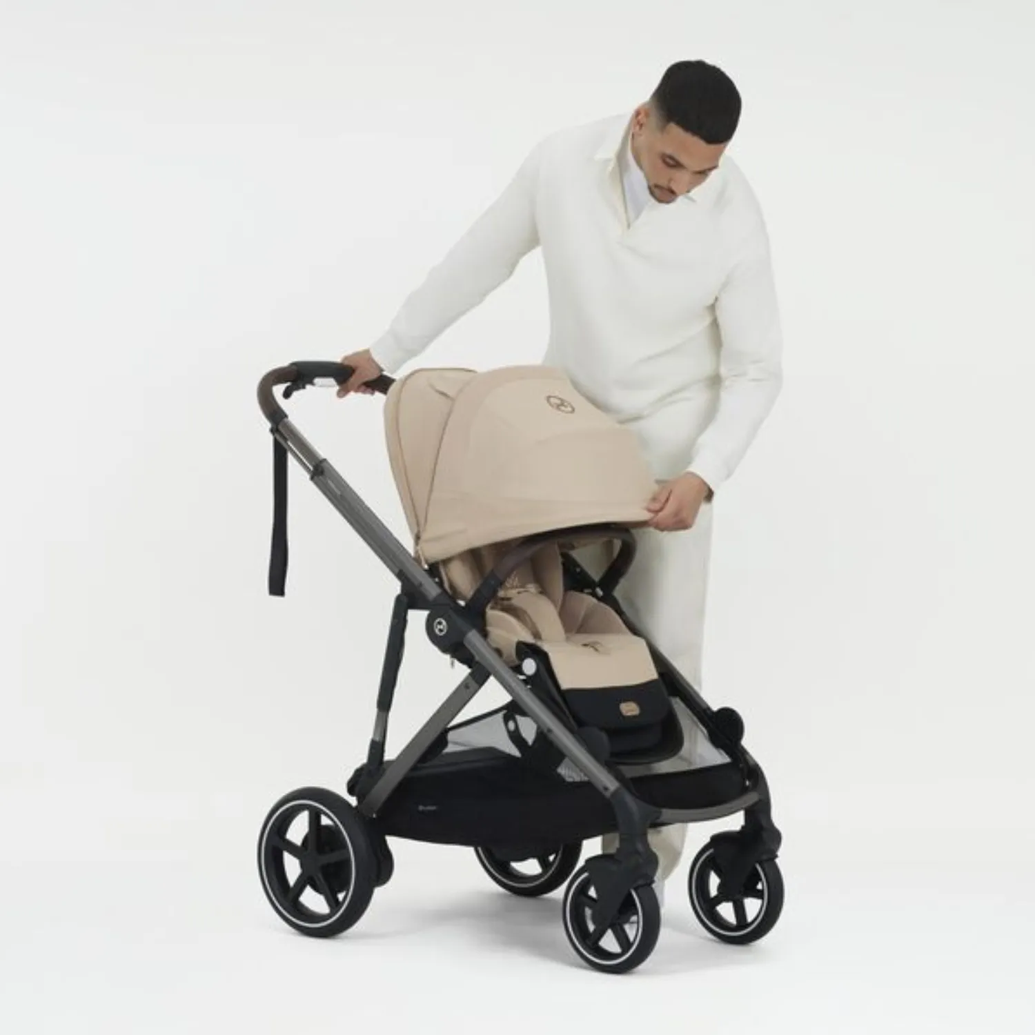 Коляска прогулочная Cybex E-Gazelle S с корзиной