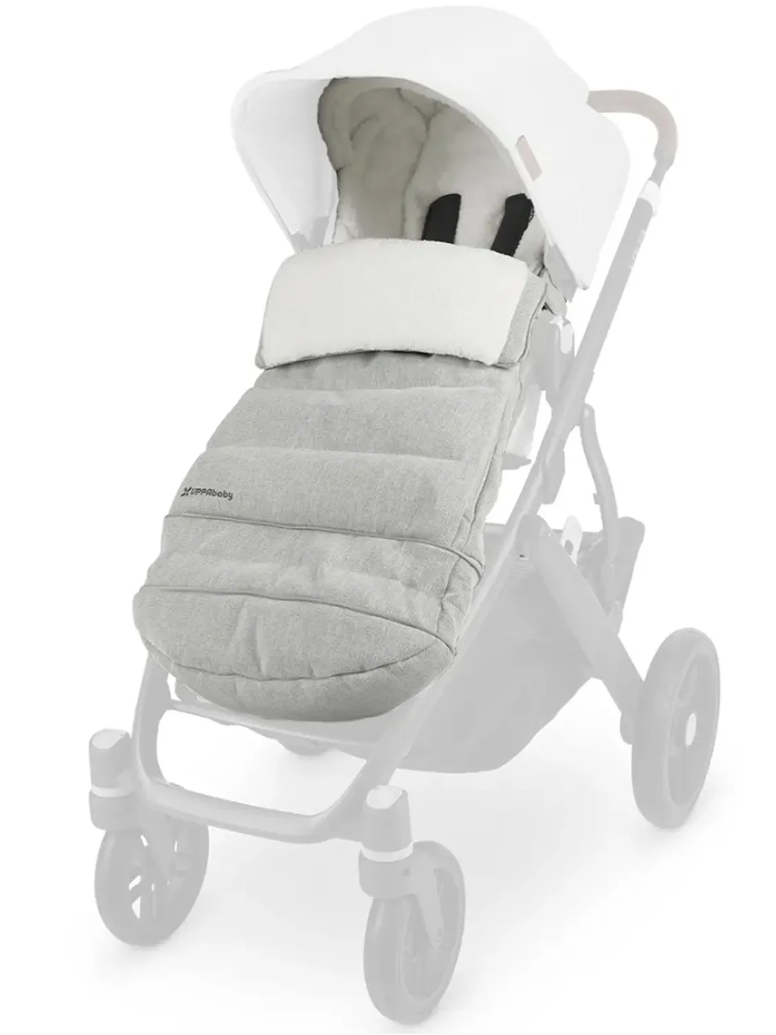 Конверт зимний с мехом в коляску UPPAbaby