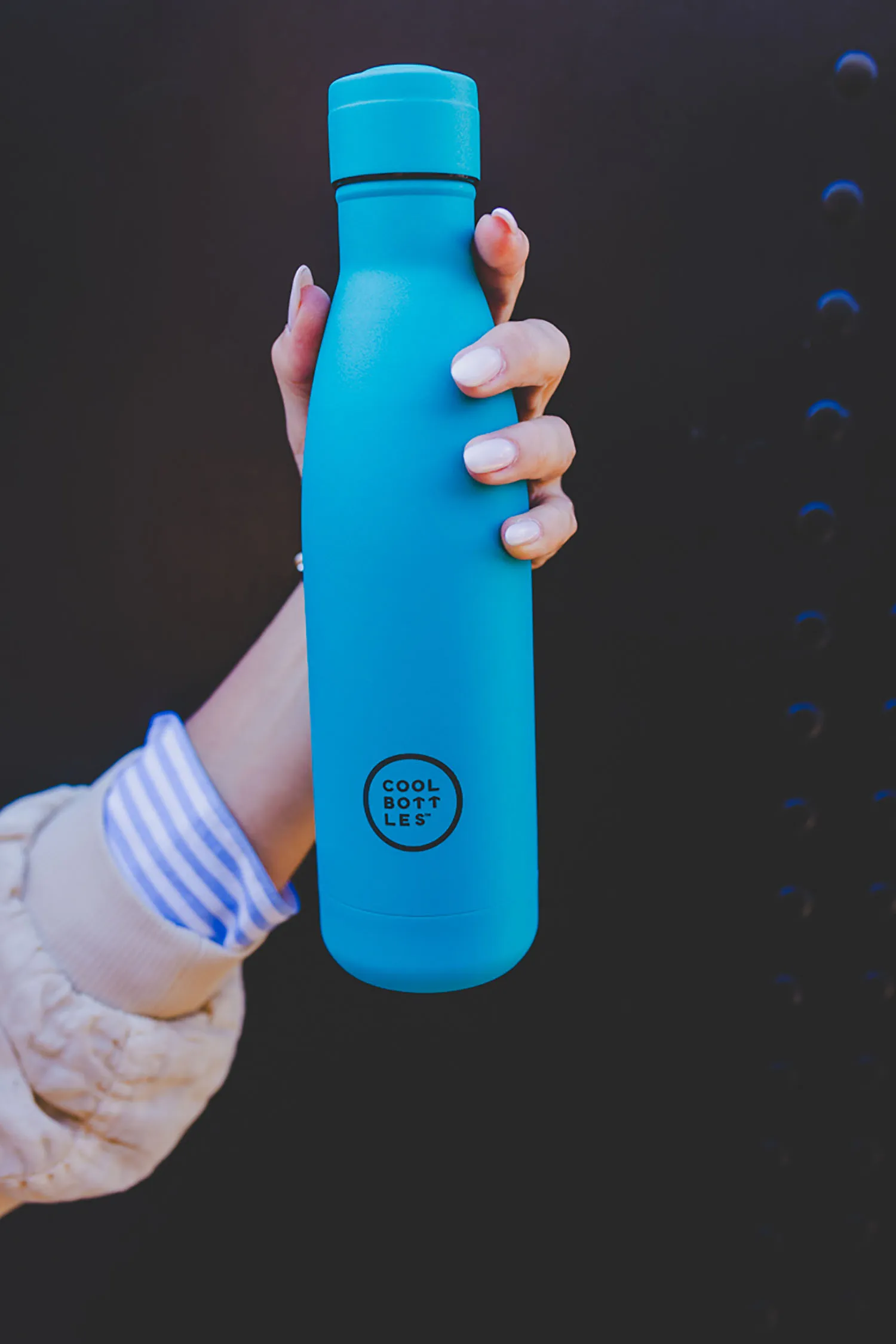 Термос-термобутылка Cool Bottles Vivid Turquoise 350 мл CB350VIT