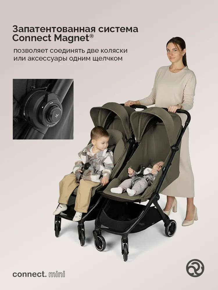 Коляска прогулочная Bumprider Connect.mini