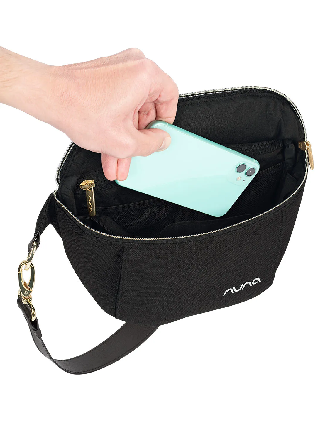 Сумка Nuna Sling черный (caviar)