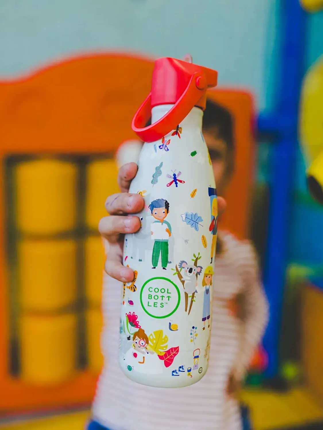 Термос–термобутылка Cool Bottles Kids серия Playland Curious Explorers 350 мл CBBK35CE