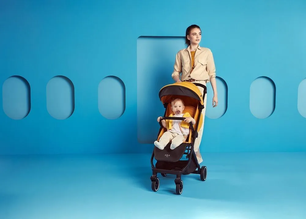 Прогулочная коляска Anex Air-X с накидкой на ножки