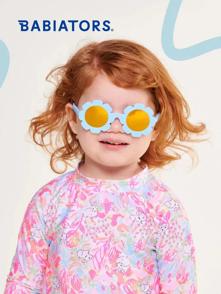 Очки Babiators Blue Series Polarized Flower солнцезащитные (6+)