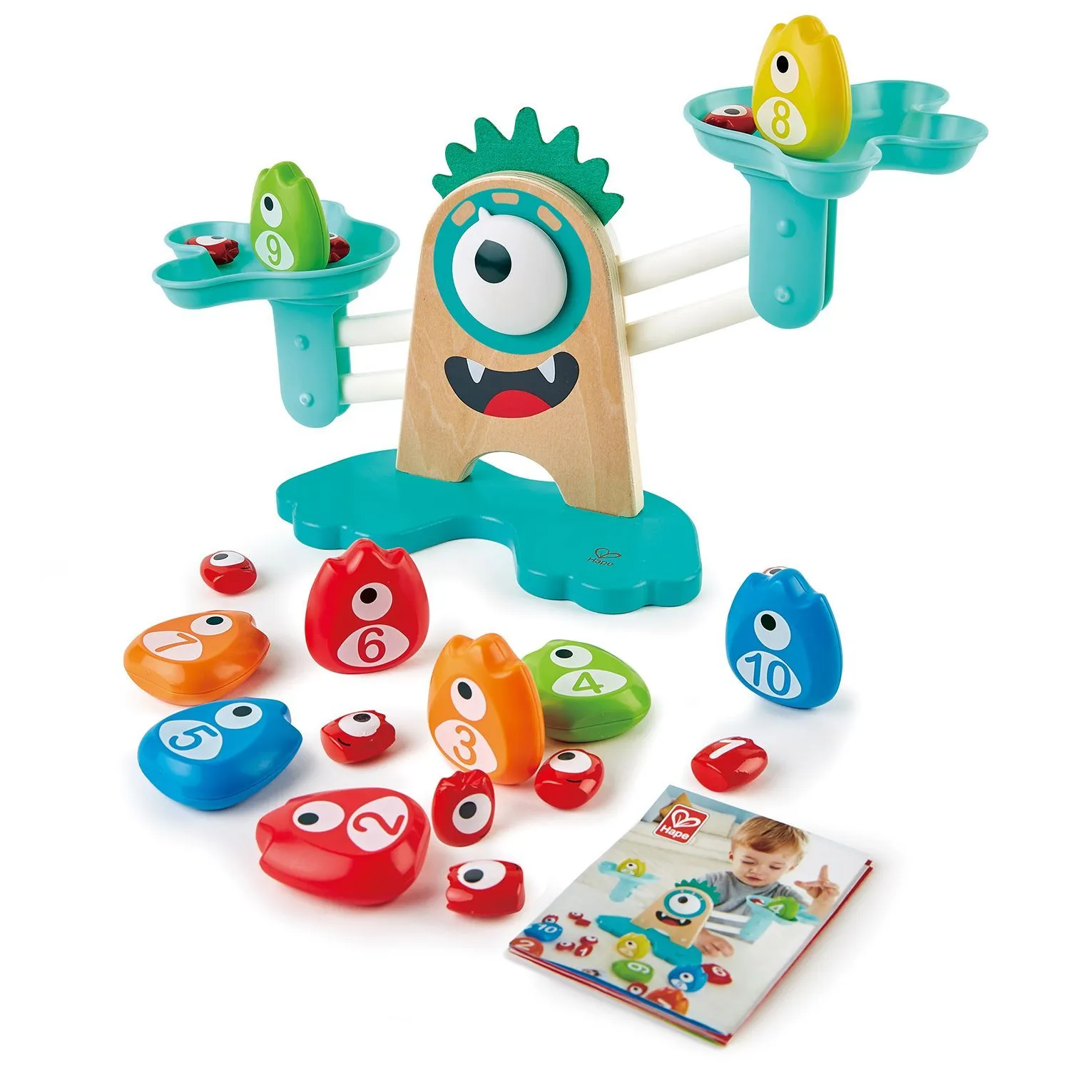 Игрушечные весы Hape «Монстрики» E0511_HP