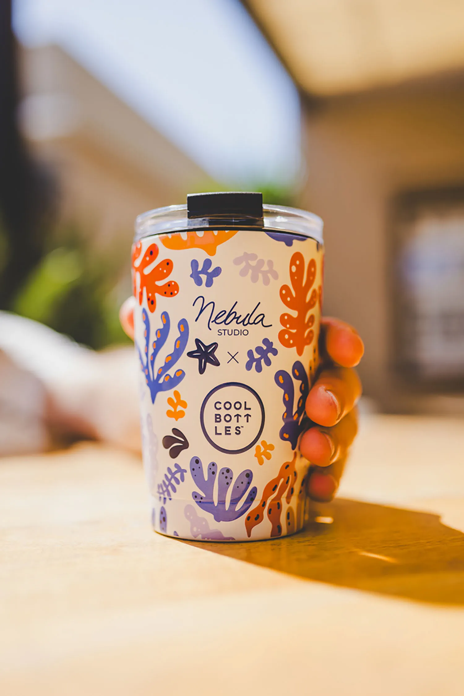 Термокружка Cool Bottles Tumbler Nebula Studio Underwater Fun 330 мл CBT33UDF