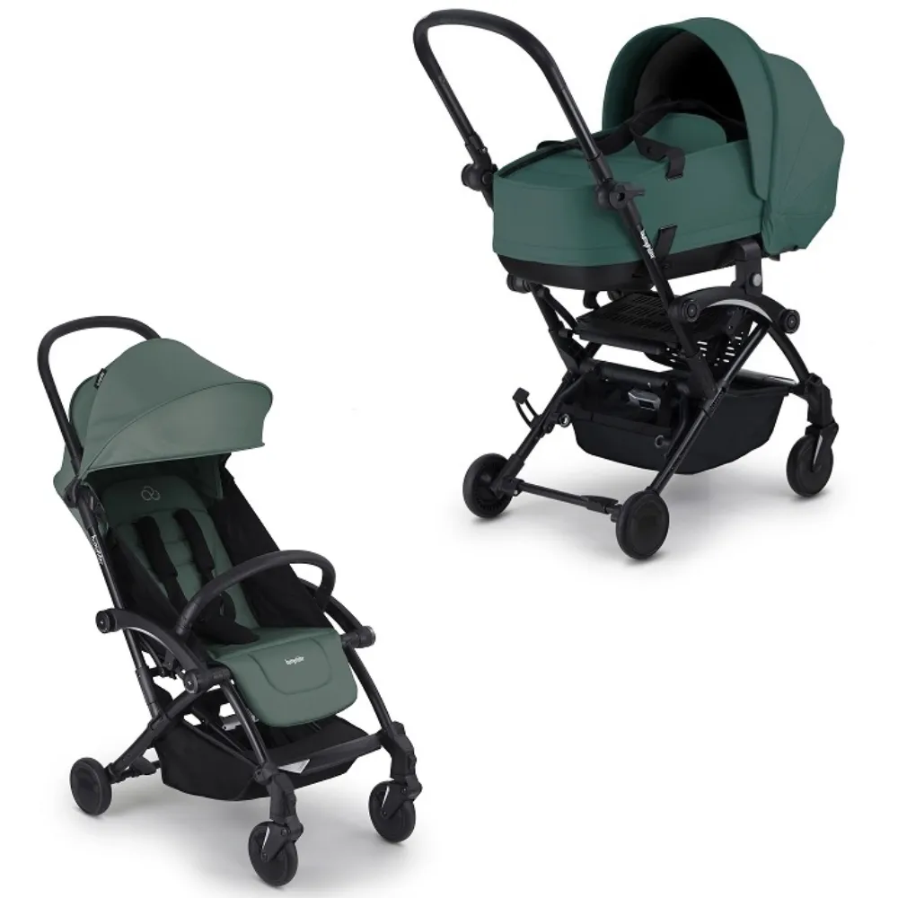 Коляска 2 в 1 Bumprider Connect 3 с бампером и адаптером для автокресла